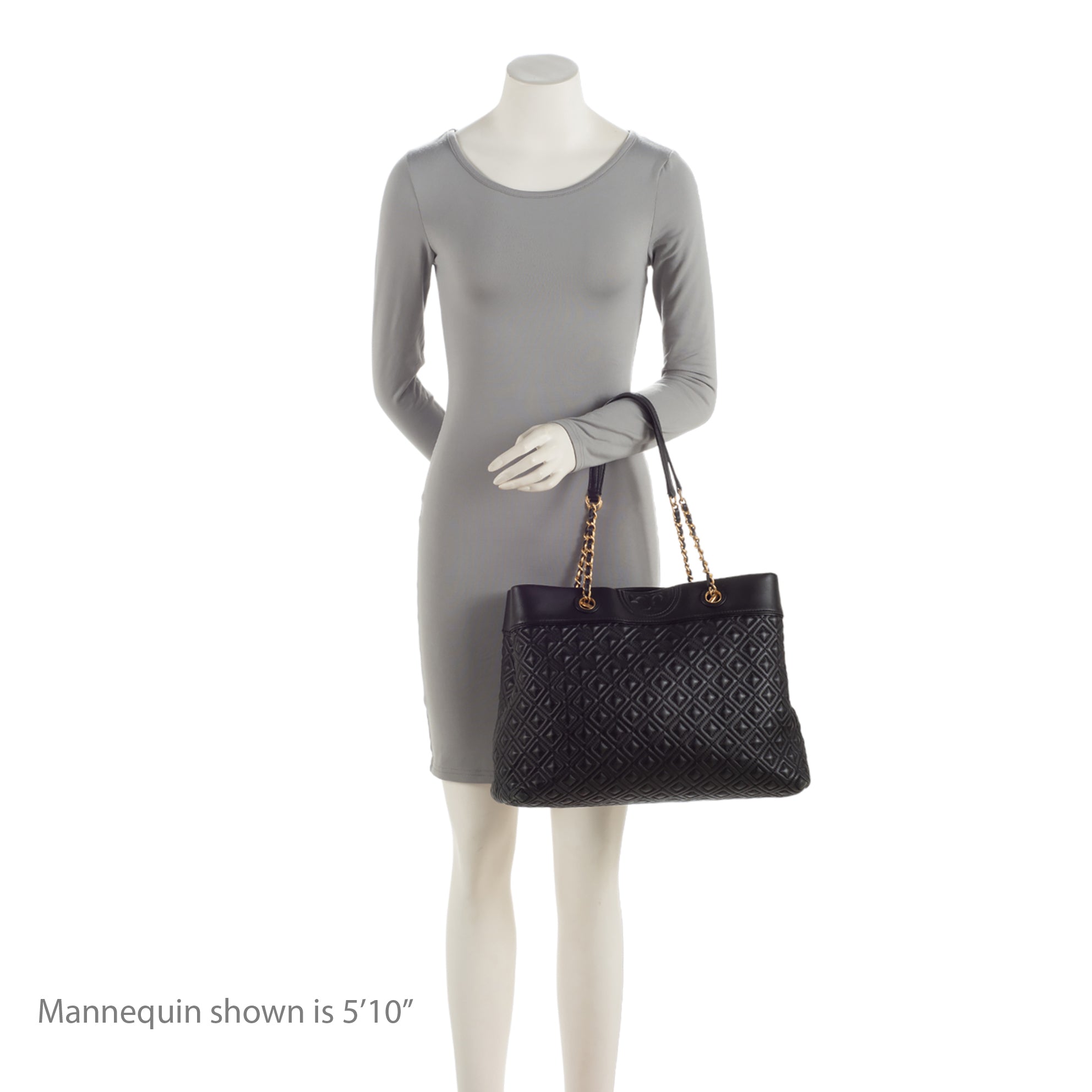 Tory Burch Quilted Leather Fleming Tote (SHF-kzdbgo)