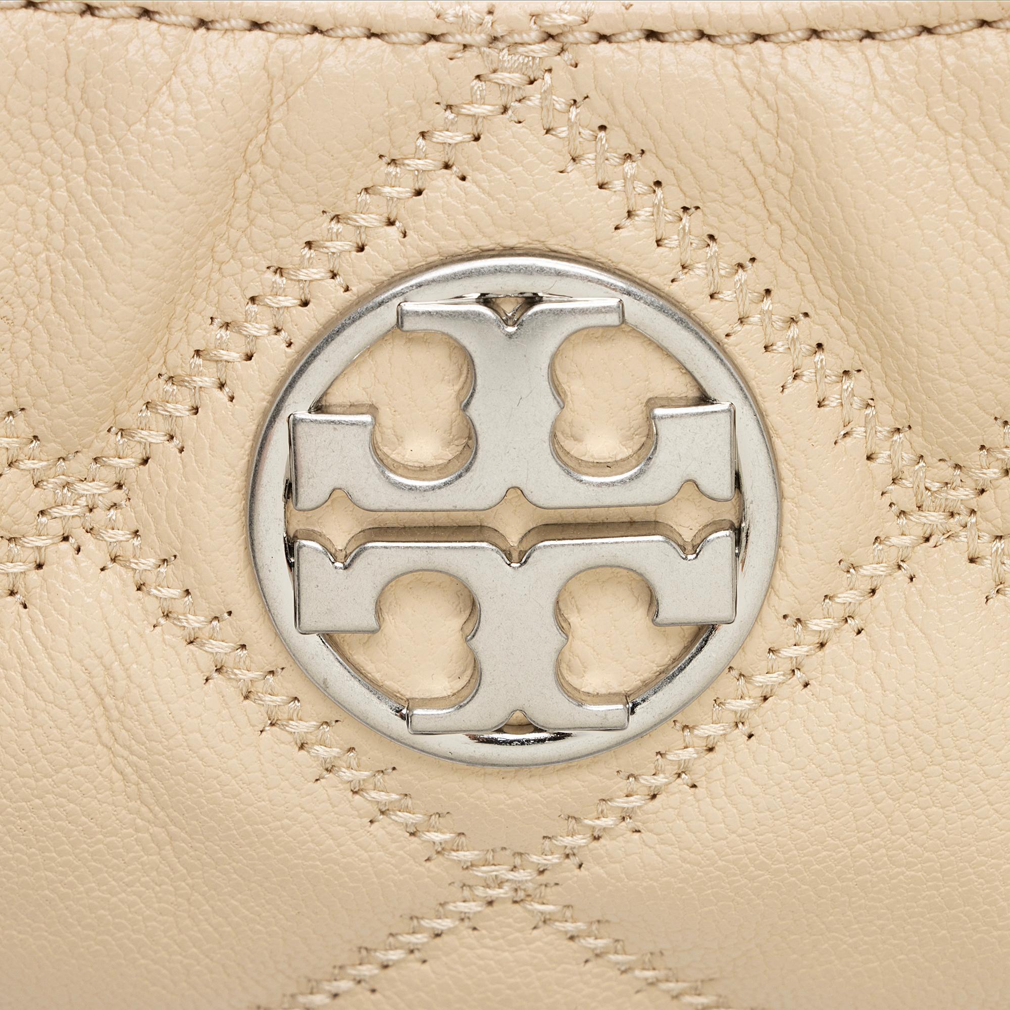 Tory Burch Quilted Leather Willa Mini Hobo (SHF-LgH17e)
