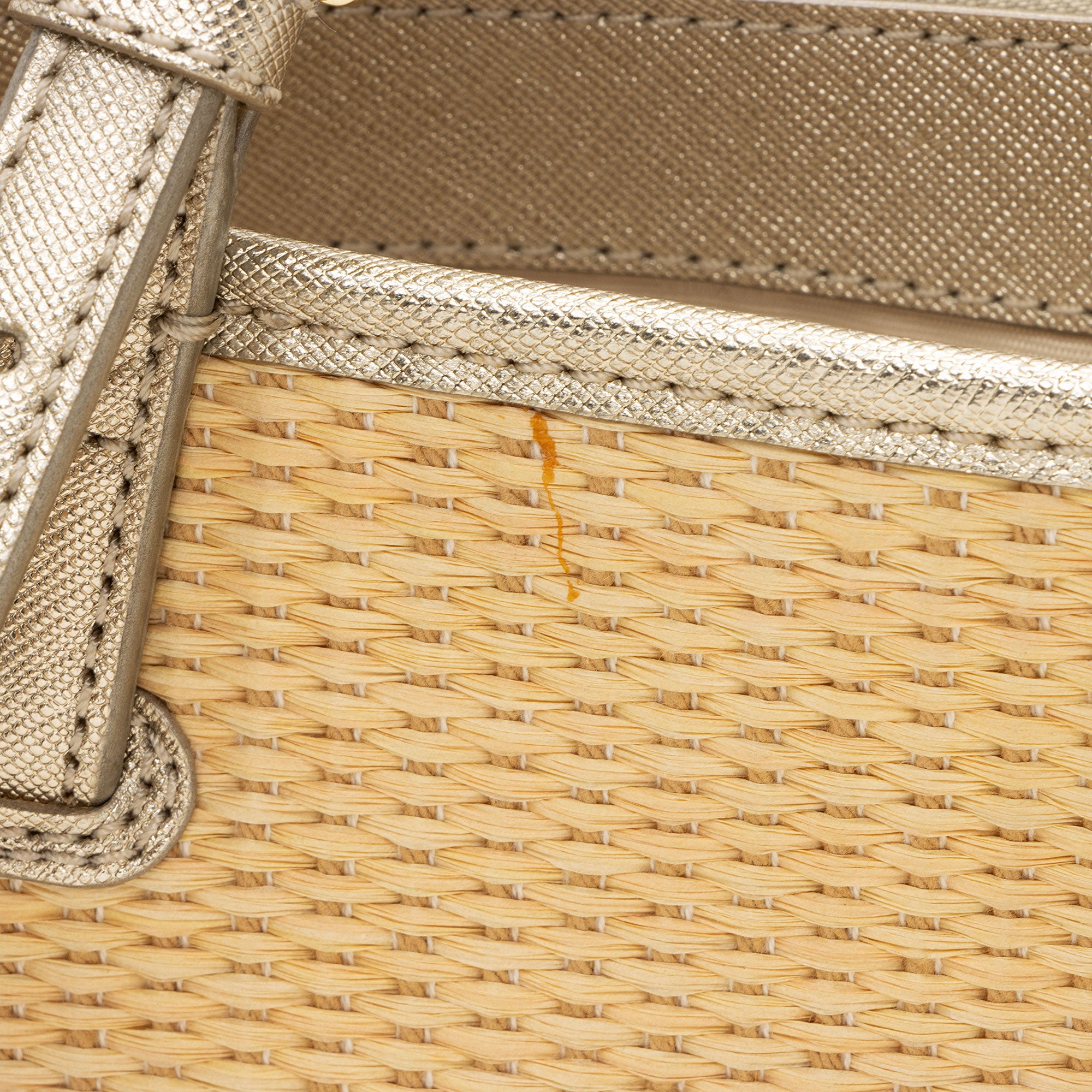 Tory Burch Raffia York Tote