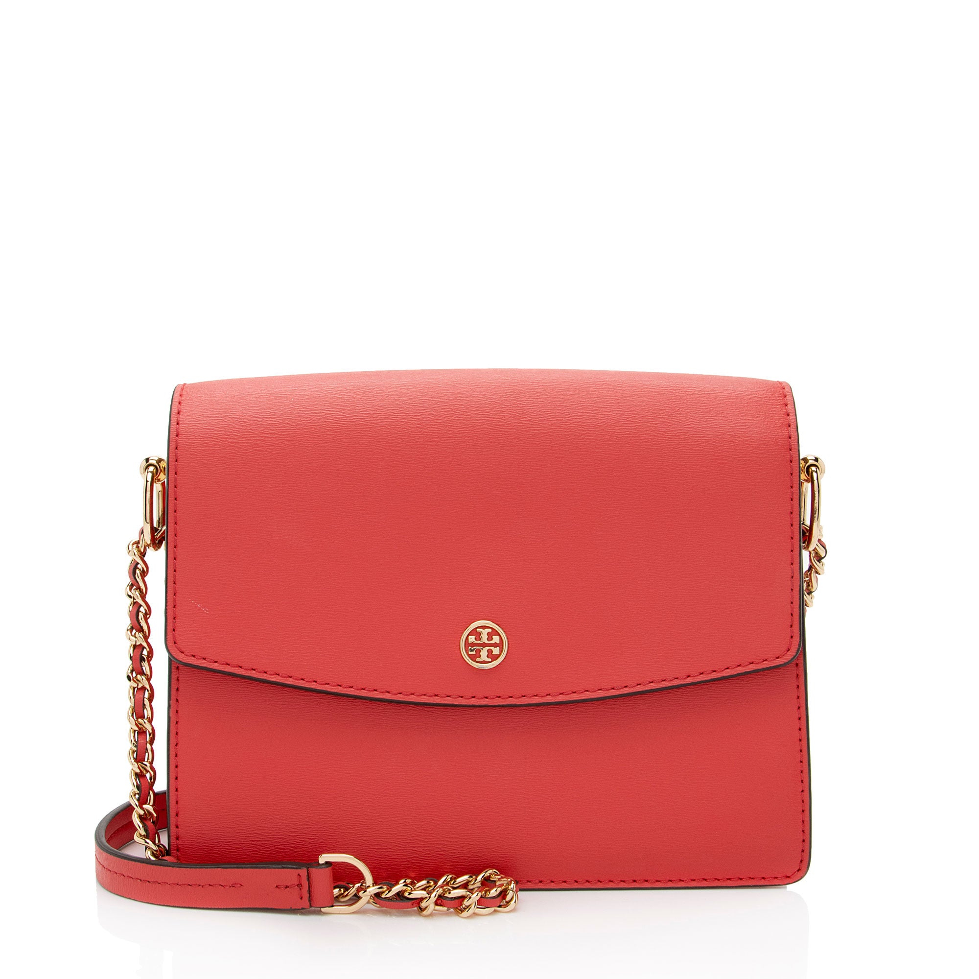 Tory Burch Saffiano Leather Robinson Shoulder Bag