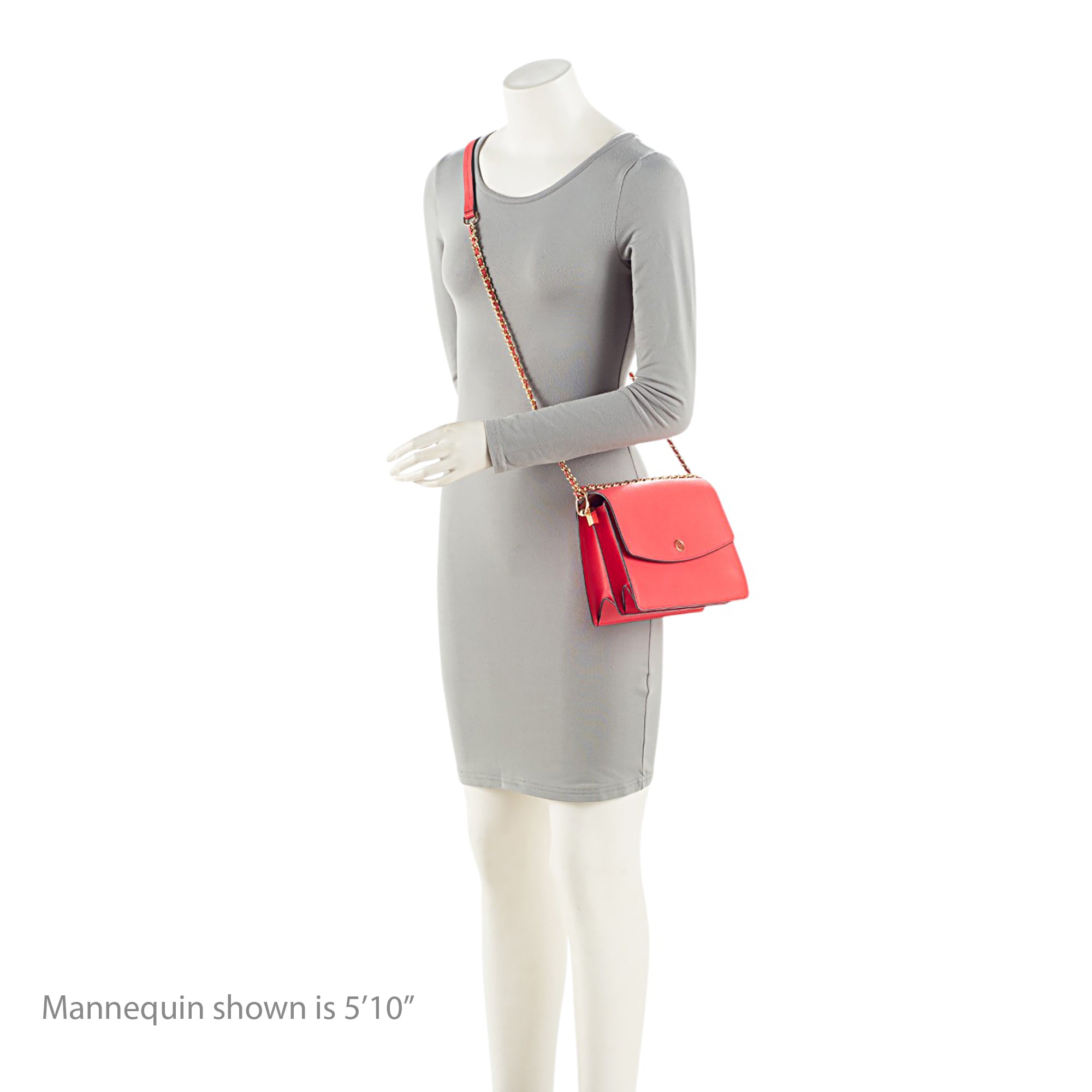 Tory Burch Saffiano Leather Robinson Shoulder Bag