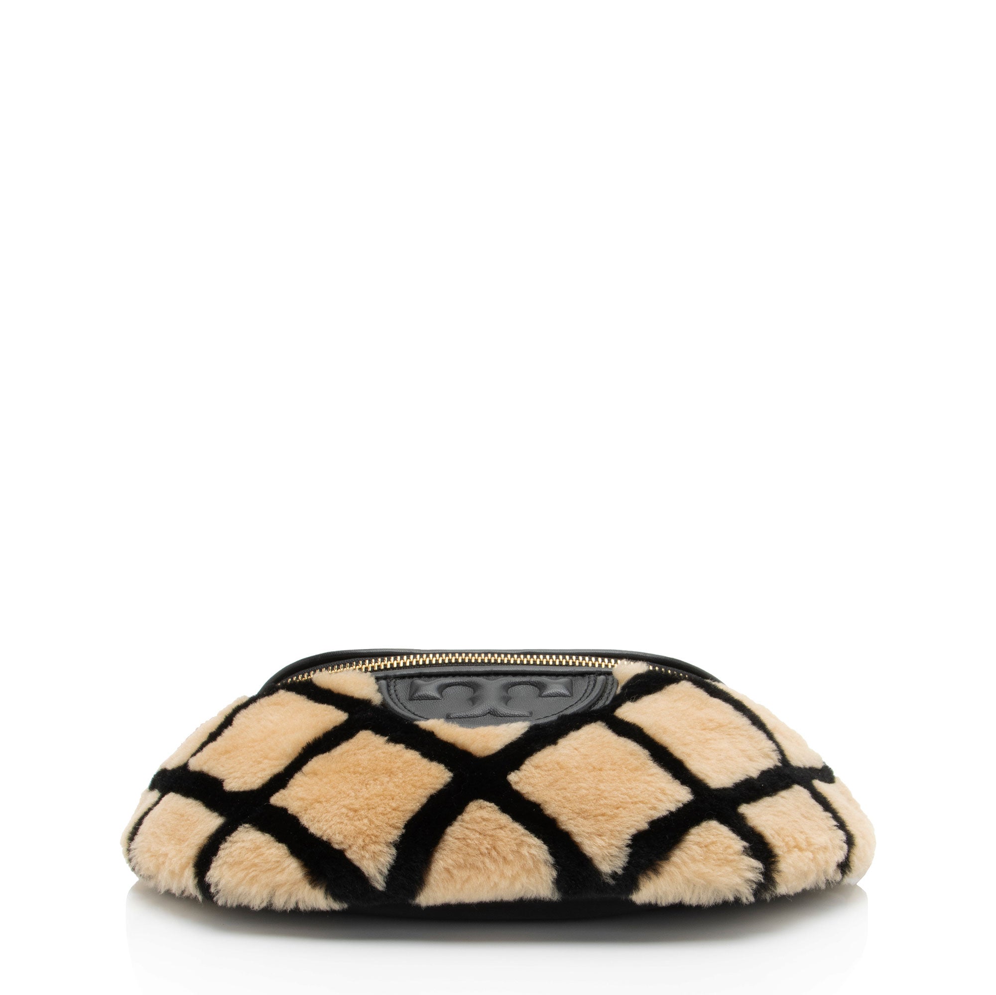 Tory Burch Shearling Fleming Convertible Belt Bag