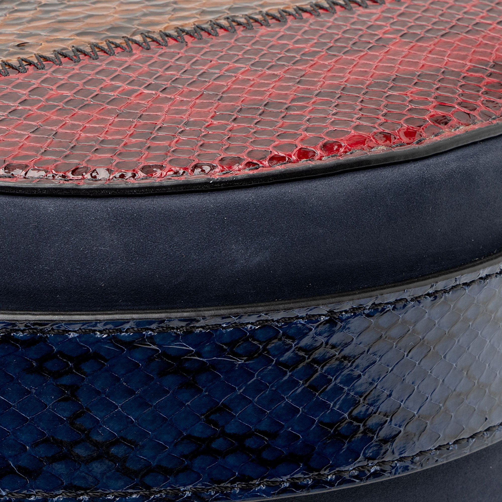 Tory Burch Snakeskin Embossed Patchwork Gemini Link Crossbody Bag (SHF-GrJsz6)