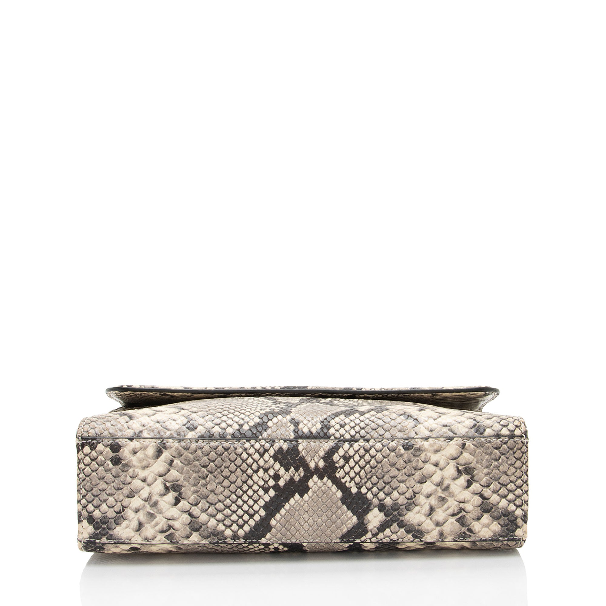 Tory Burch Snakeskin Embossed Leather Shoulder Bag (SHF-5081PS)