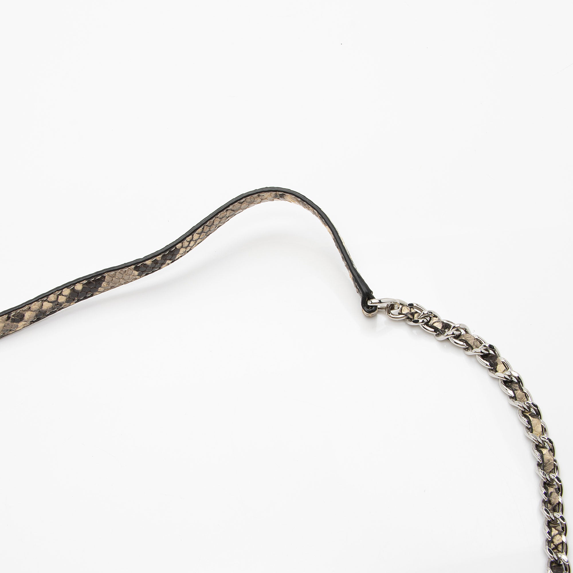 Tory Burch Snakeskin Embossed Leather Shoulder Bag (SHF-5081PS)