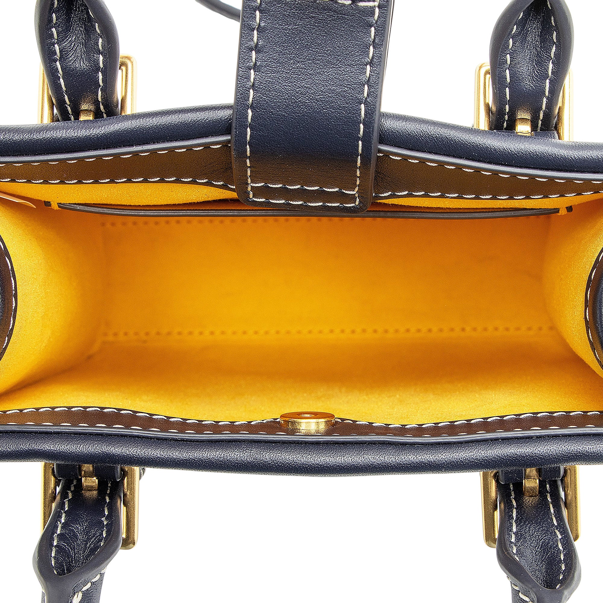 Tory Burch T Monogram Canvas Mini Tote