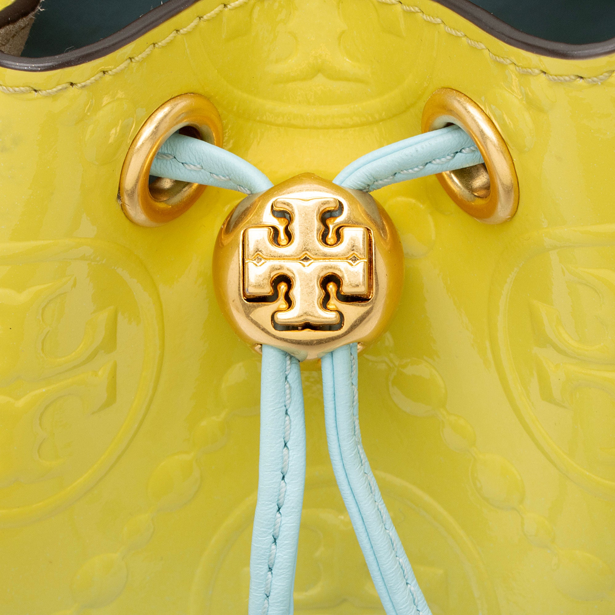 Tory Burch T Monogram Dip Dye Bucket Bag