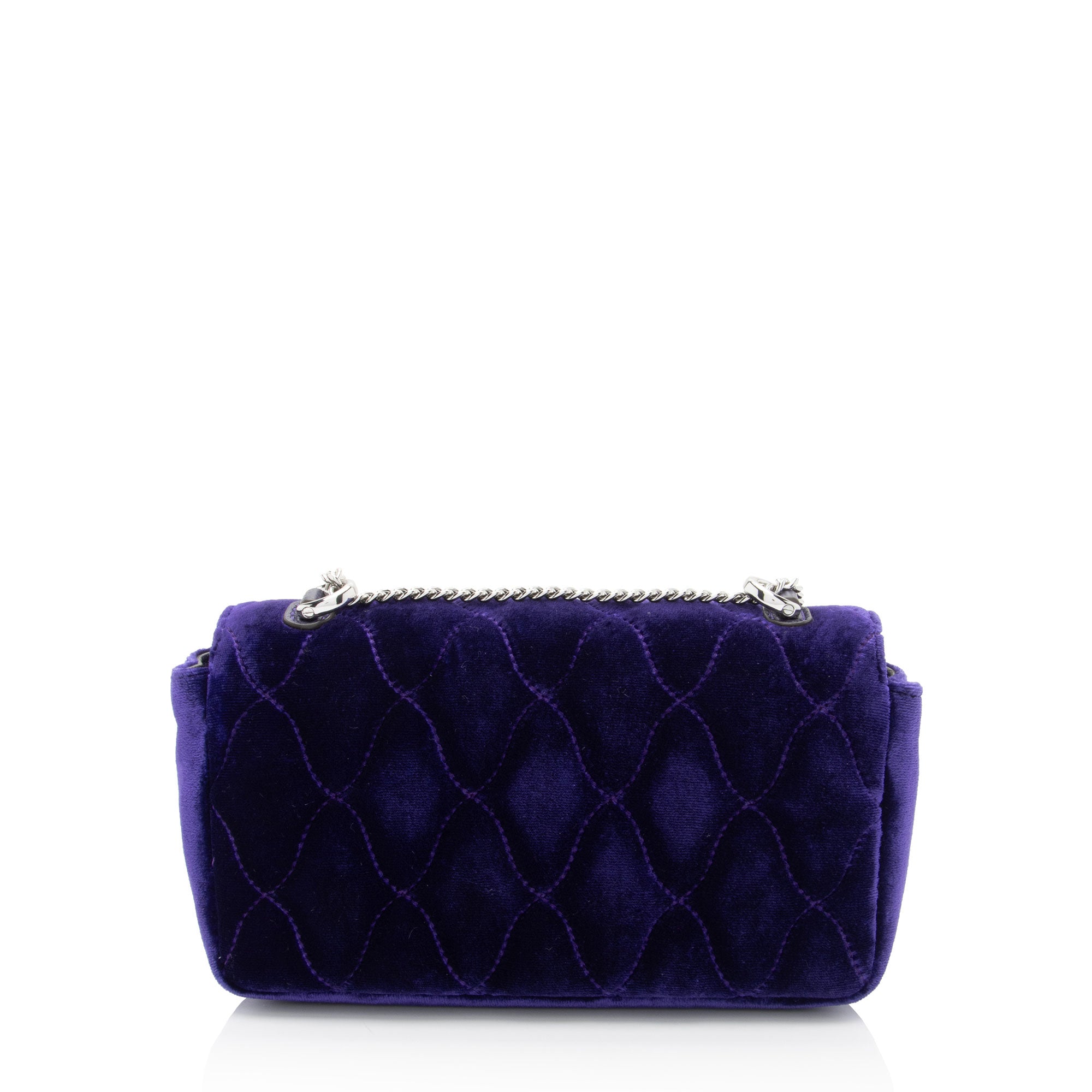 Tory Burch Velvet Kira Mini Flap Bag (SHF-NQg11H)