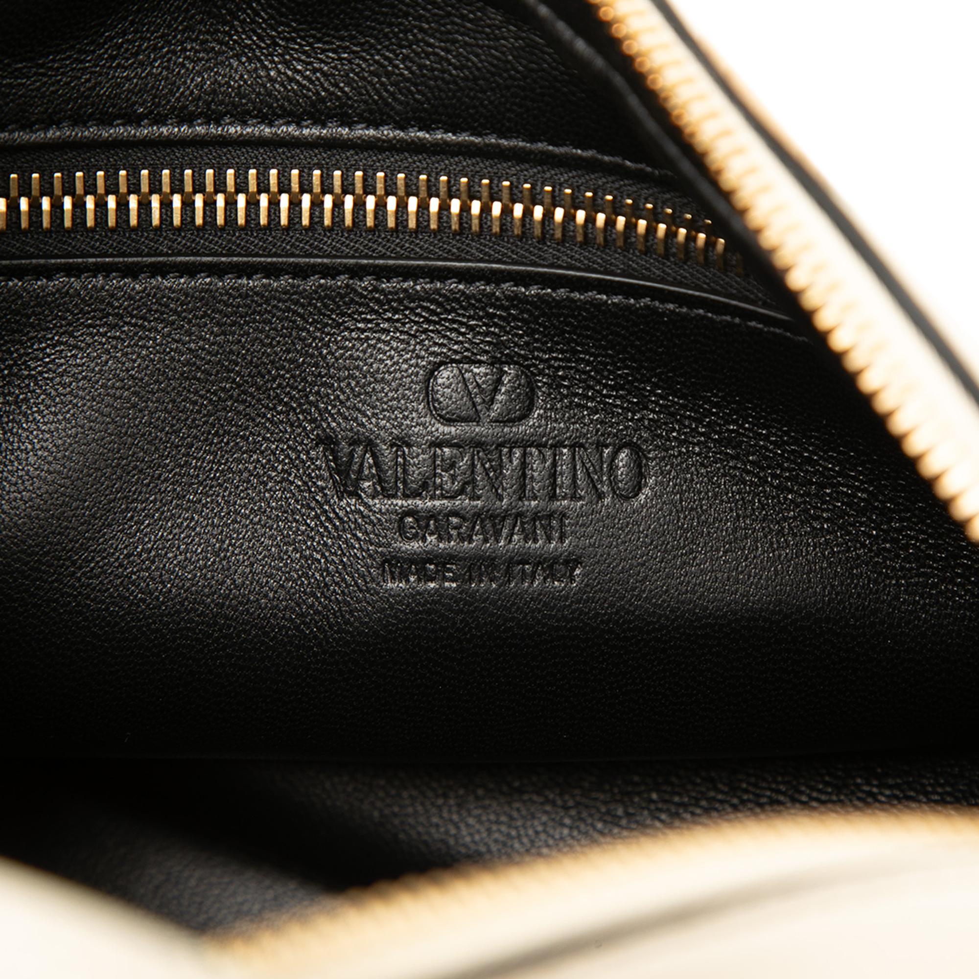 Valentino Bicolor Nappa Vlogo Viva Superstar Handbag