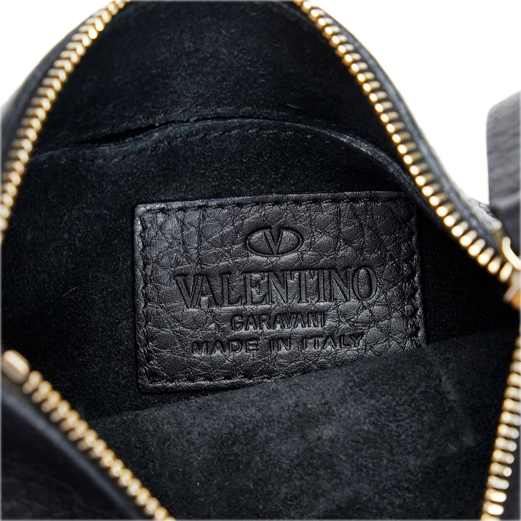 Valentino C-Rockee Fringe Clutch (SHG-dgYdeU)