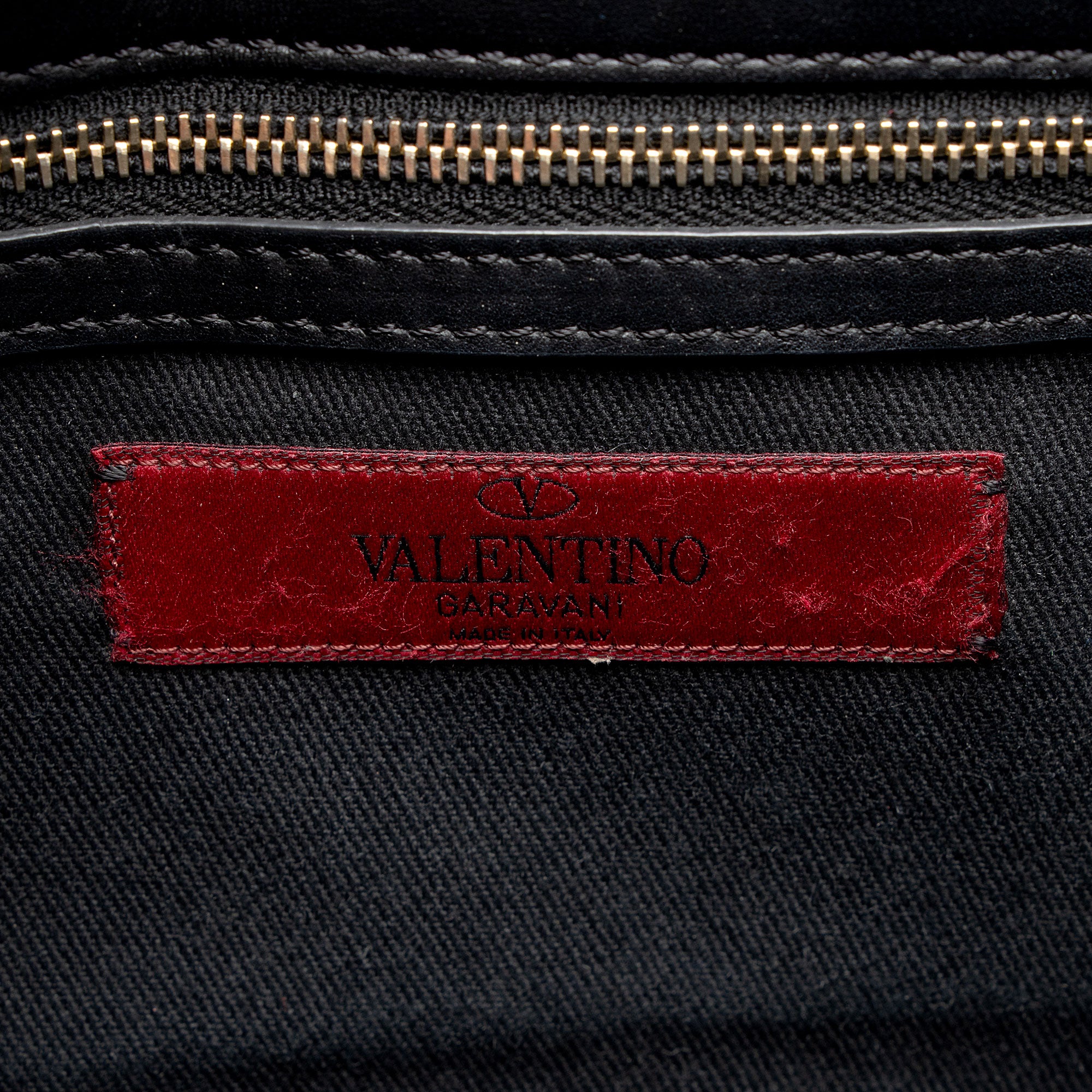 Valentino Calfskin Glam Lock Small Shoulder Bag (SHF-lIUmOS)