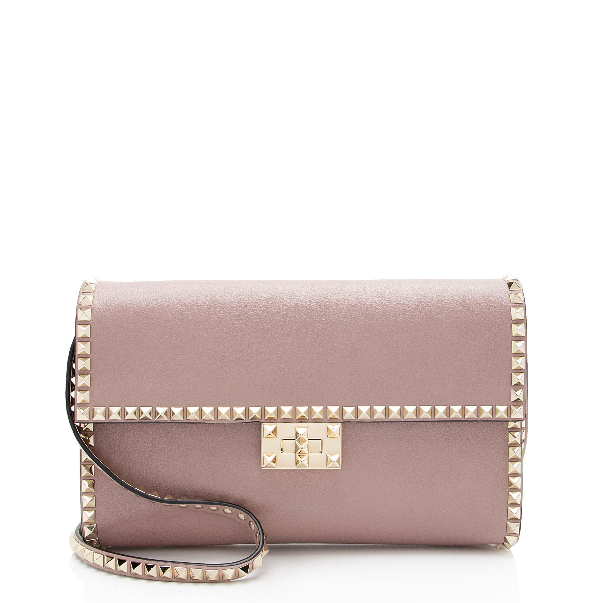Valentino Calfskin Rockstud No Limit Flap Small Crossbody