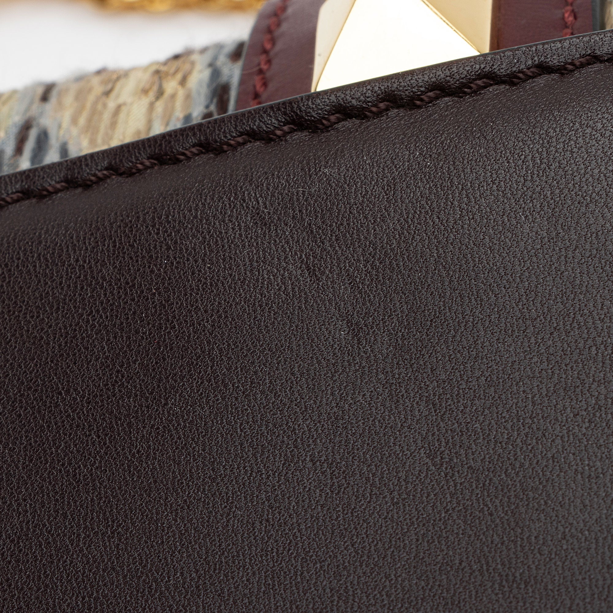 Valentino Calfskin Painted Feathers Glam Lock Small Shoulder Bag (SHF-swe4xg)