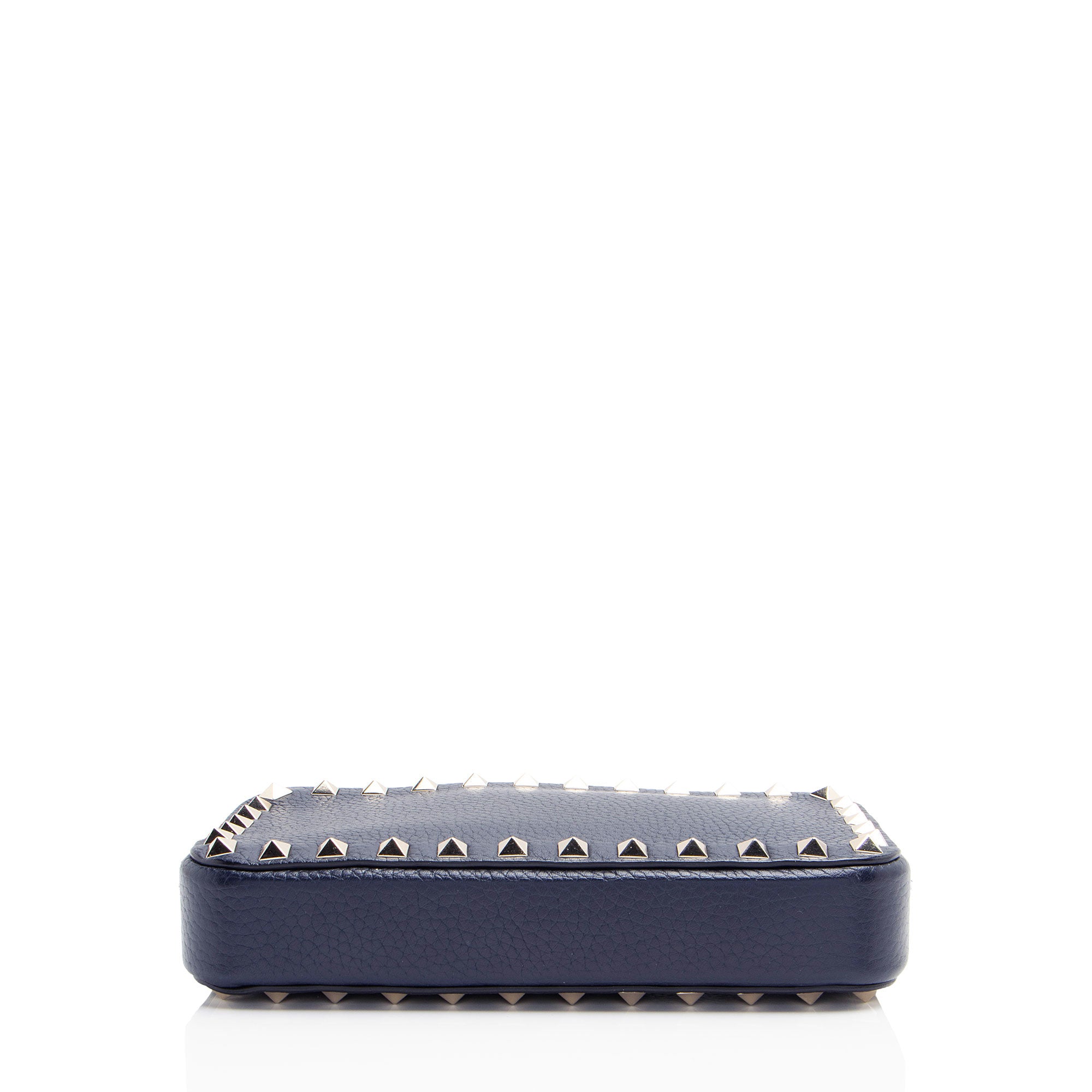 Valentino Calfskin Rockstud Double Zip Crossbody