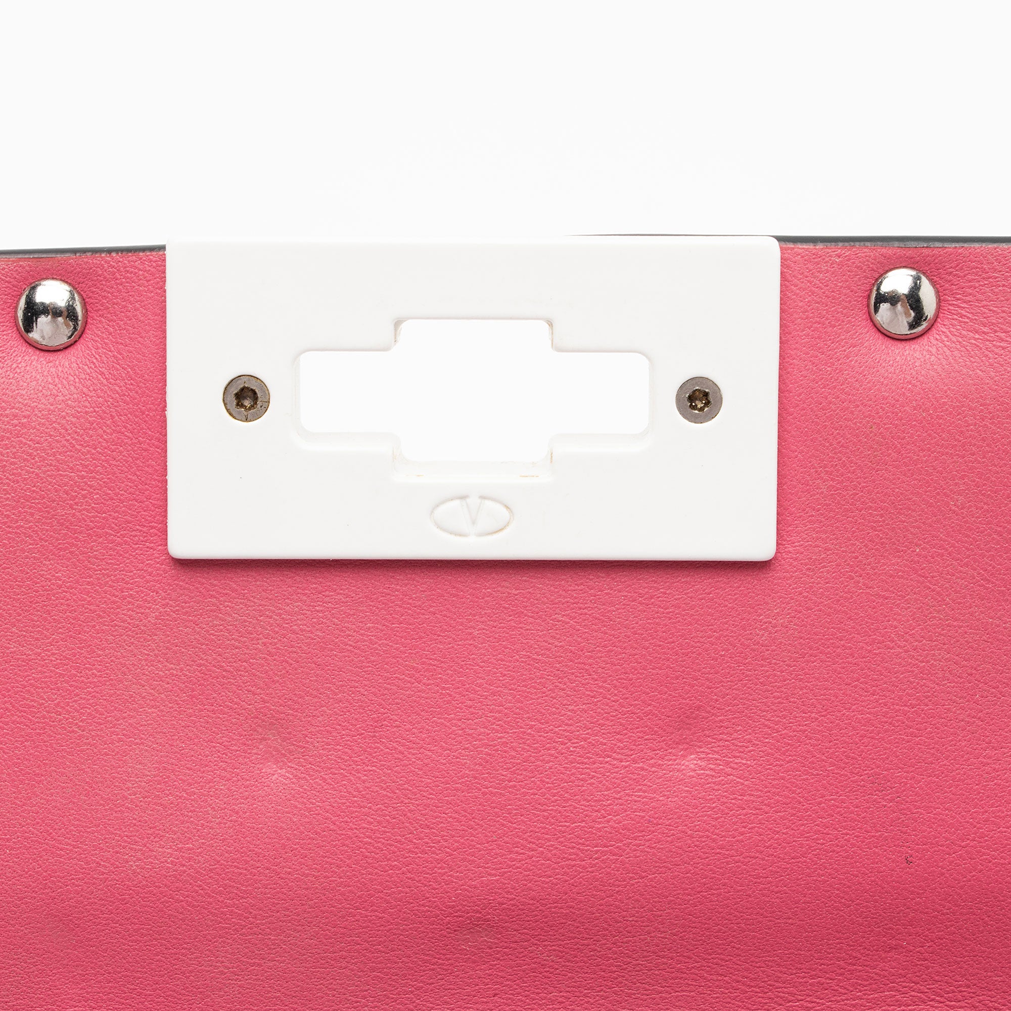 Valentino Calfskin Rockstud Spike Up Shoulder Bag (SHF-FvKLYe)