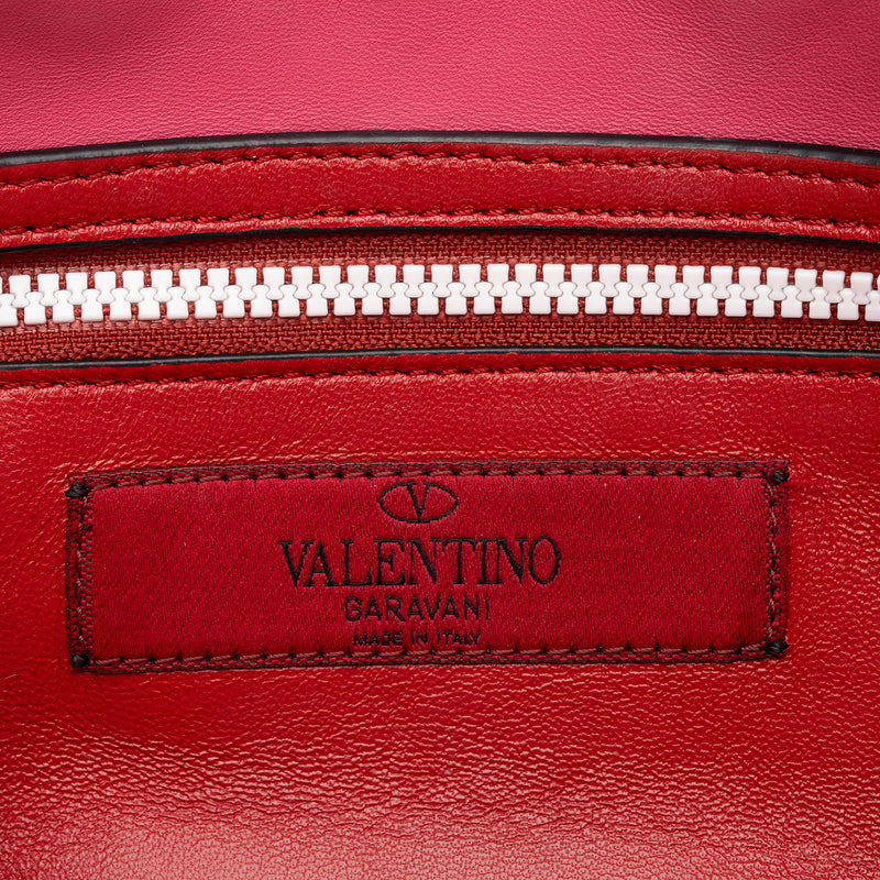 Valentino Calfskin Rockstud Spike Up Shoulder Bag (SHF-FvKLYe)