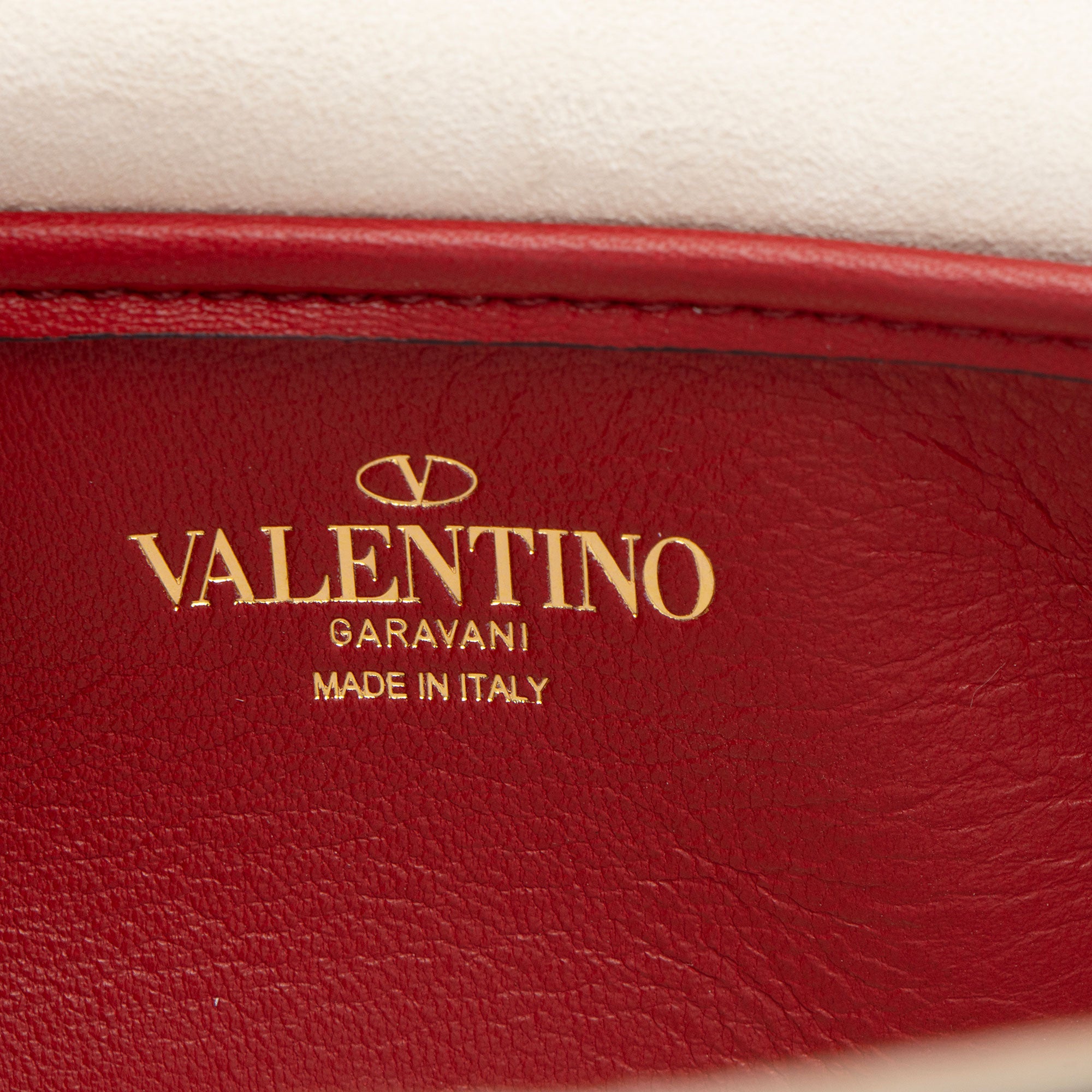 Valentino Calfskin Rockstud Spike Up Top Handle