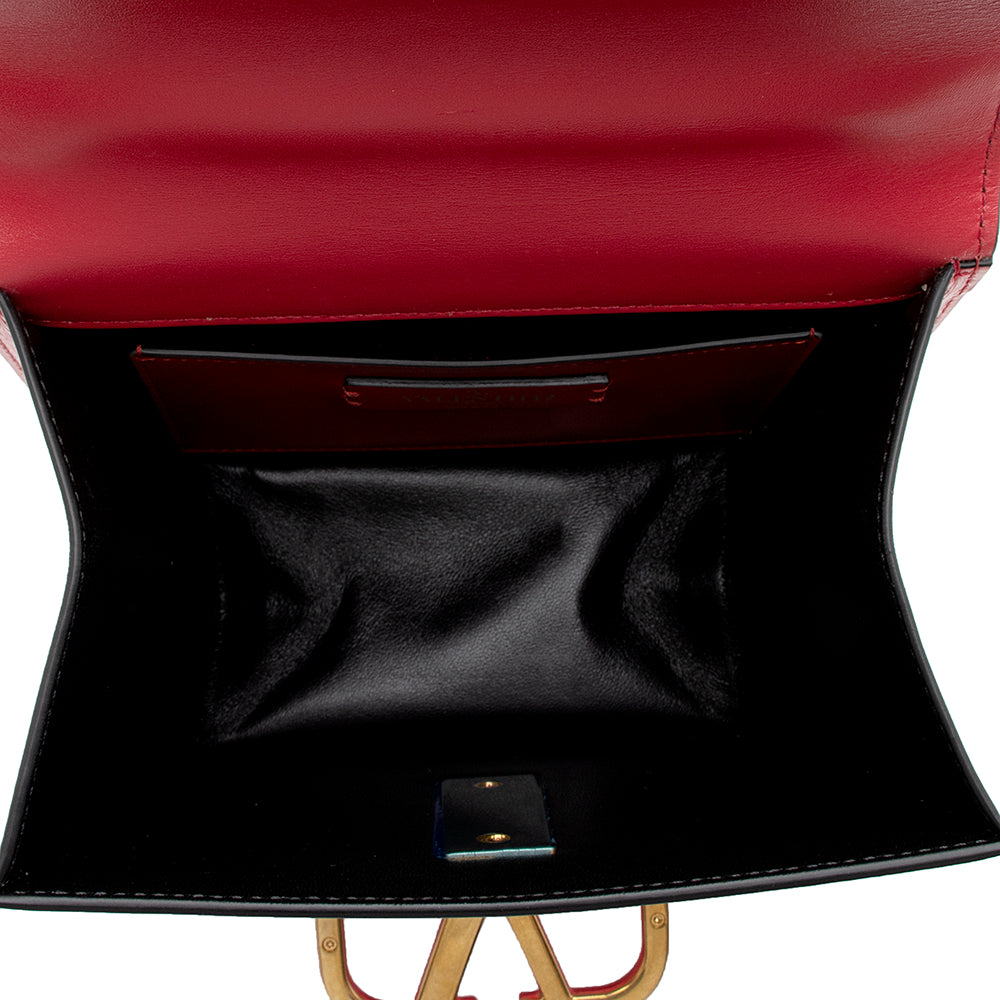 Valentino Calfskin VSling Small Shoulder Bag (SHF-13573)