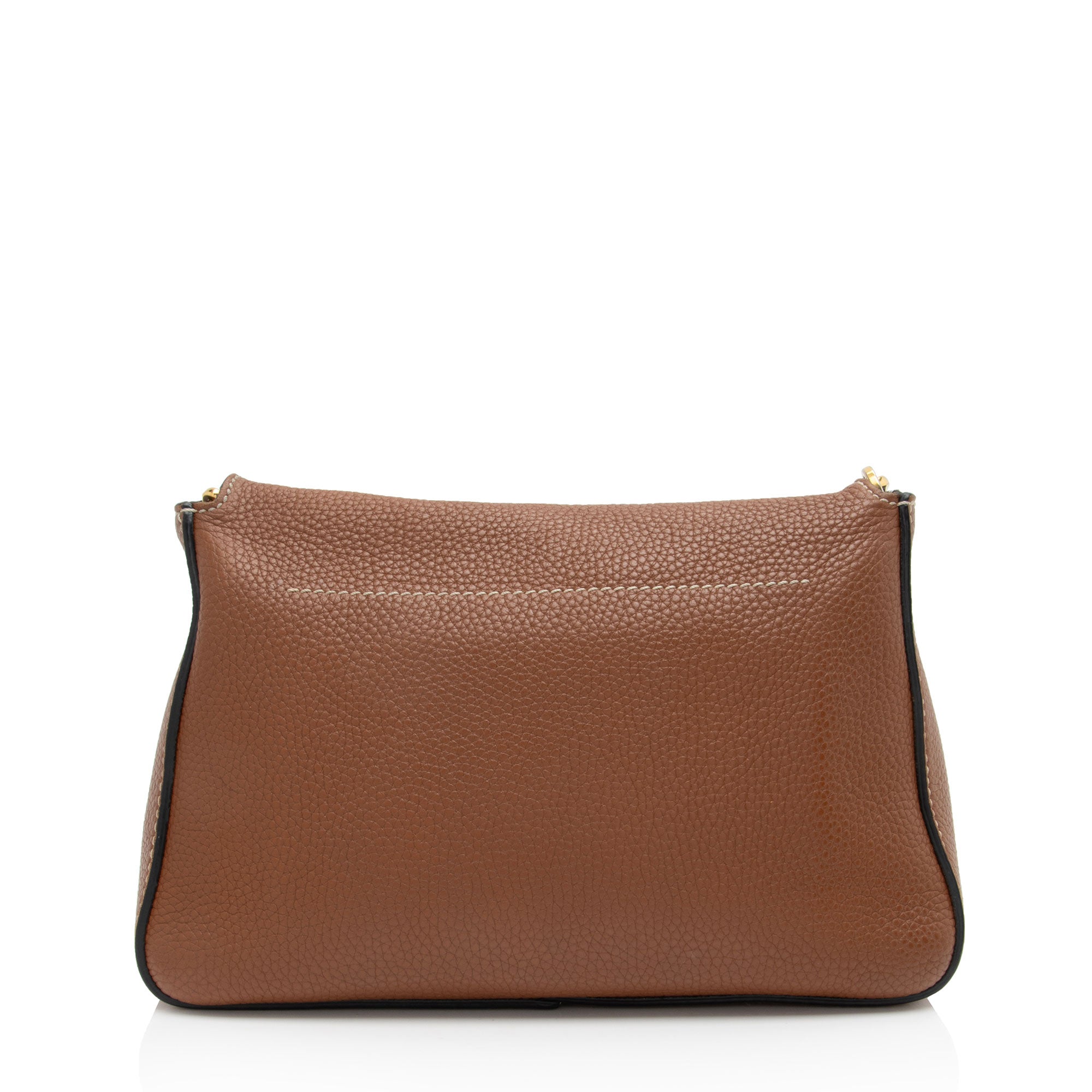 Valentino Calfskin Vring Flap Saddle Bag (SHF-Wbg0DV)