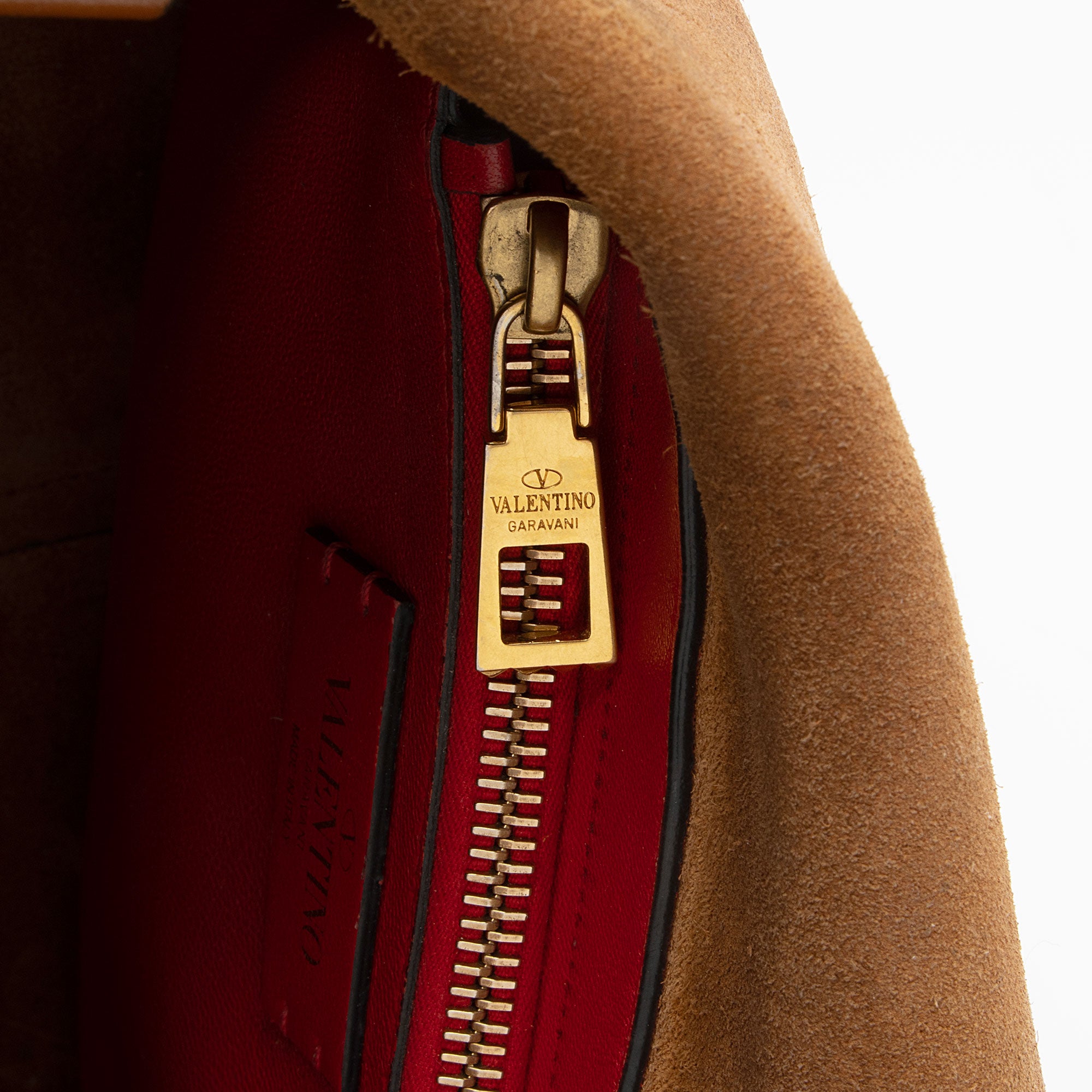 Valentino Calfskin Vring Flap Saddle Bag (SHF-Wbg0DV)