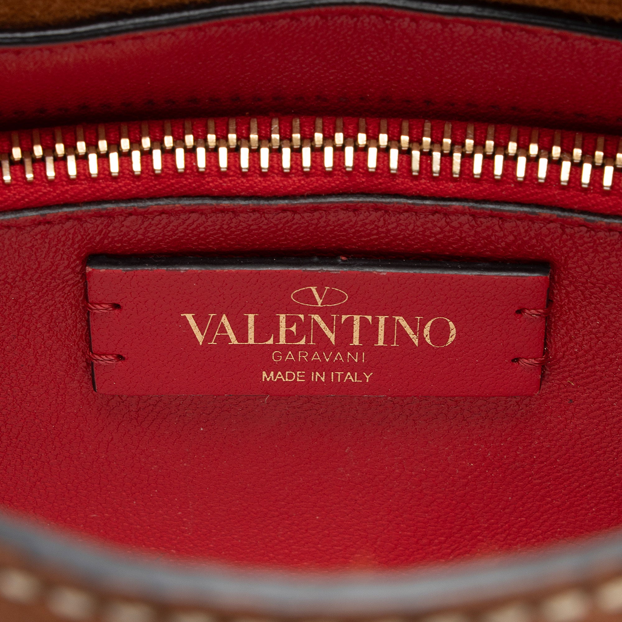 Valentino Calfskin Vring Flap Saddle Bag (SHF-Wbg0DV)