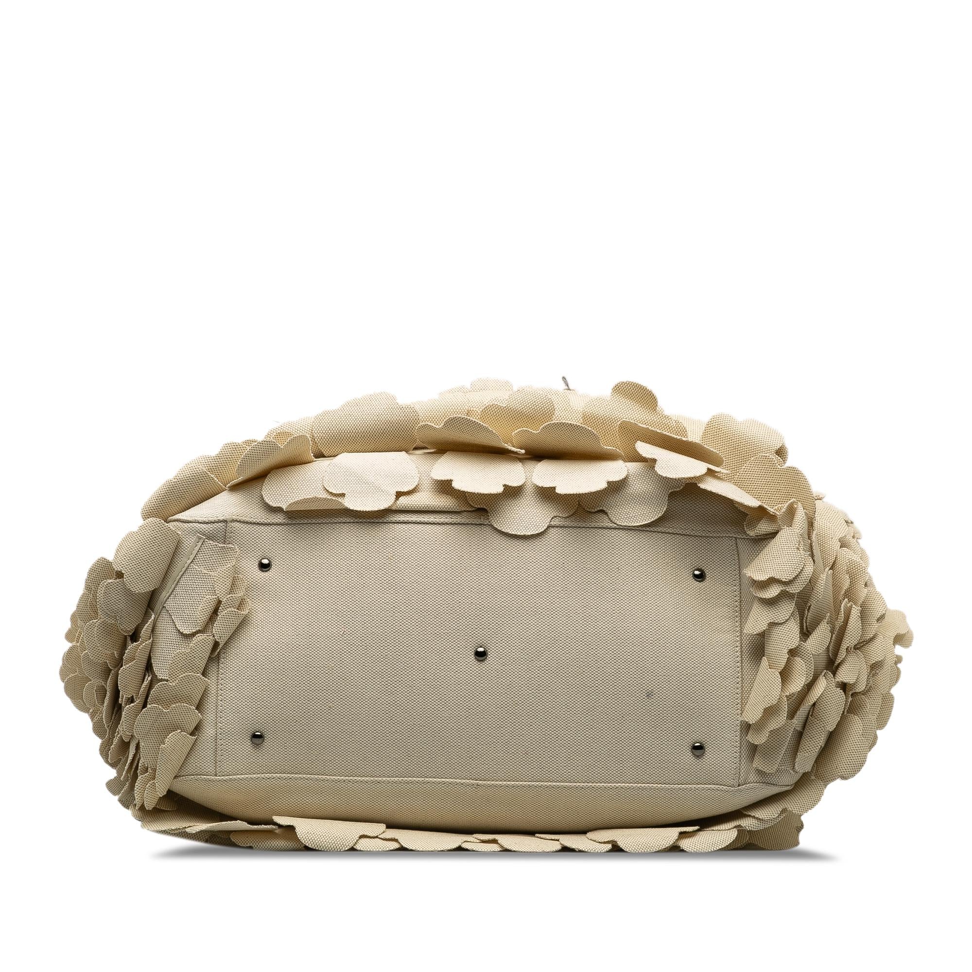Valentino Canvas Atelier 03 Rose Edition Satchel (SHG-Ogchgi)