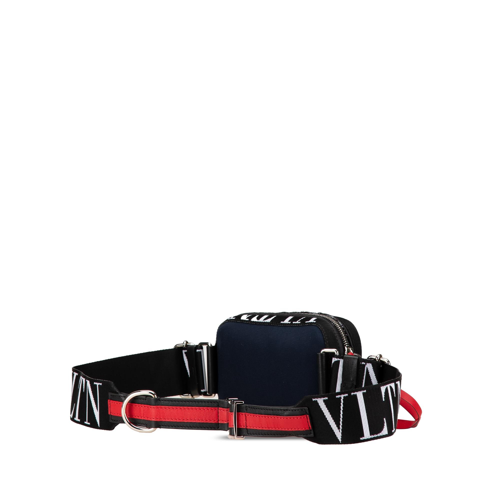 Valentino Canvas VLTN Trim Belt Bag