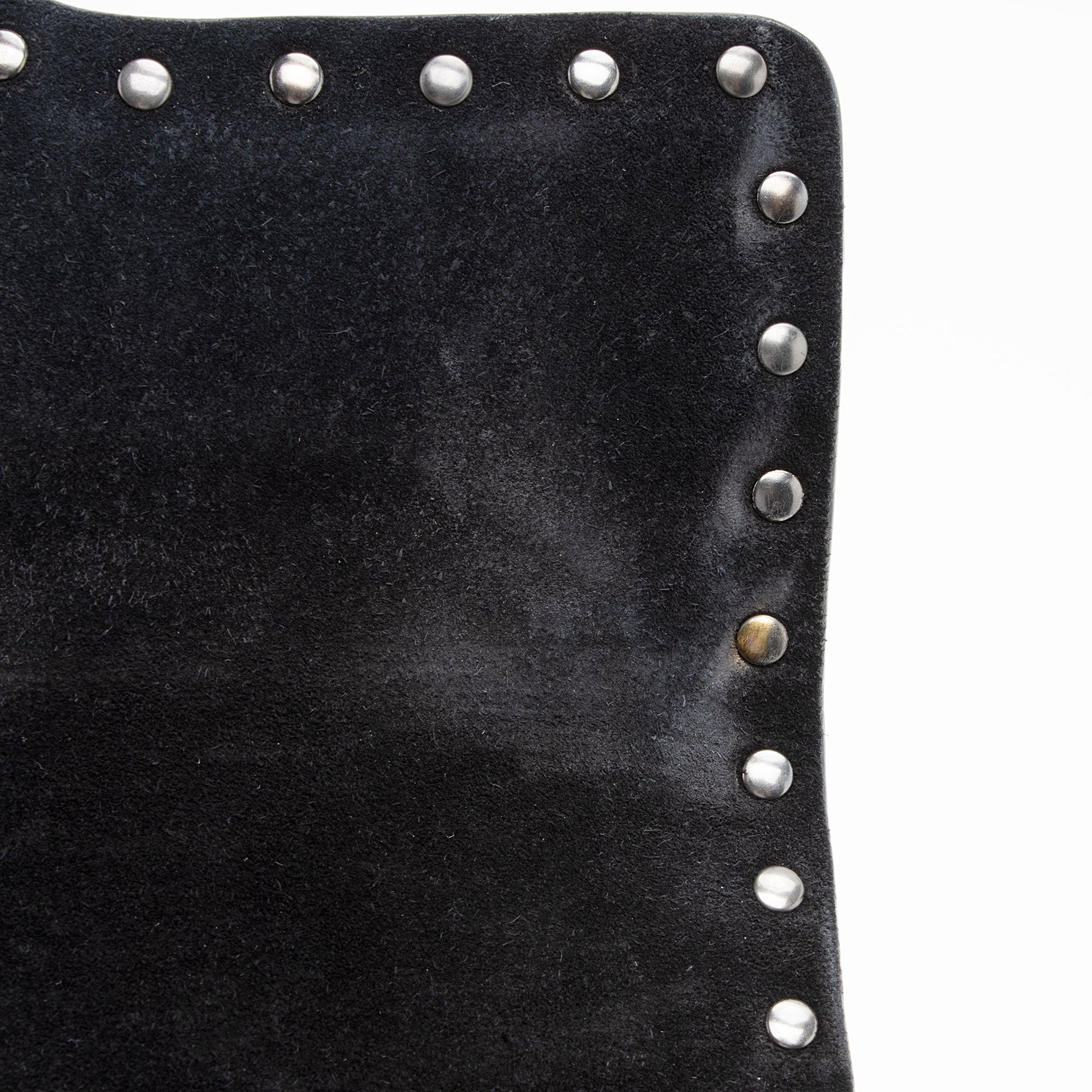 Valentino Craquele Calfskin Rolling Rockstud Guitar Strap Medium Crossbody (SHF-O6C3vW)