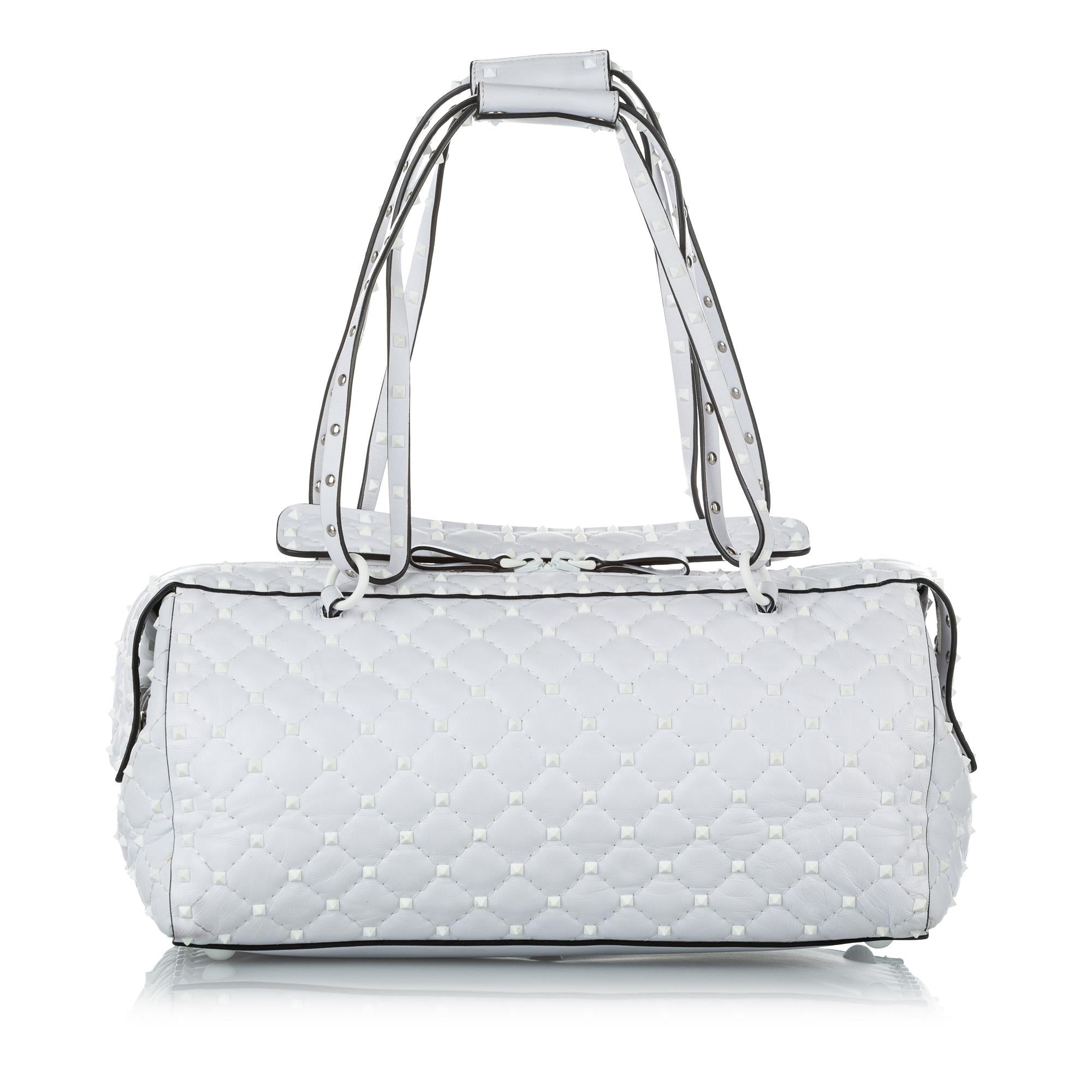 Valentino Free Rockstud Spike Leather Handbag (SHG-3Qw0eh)