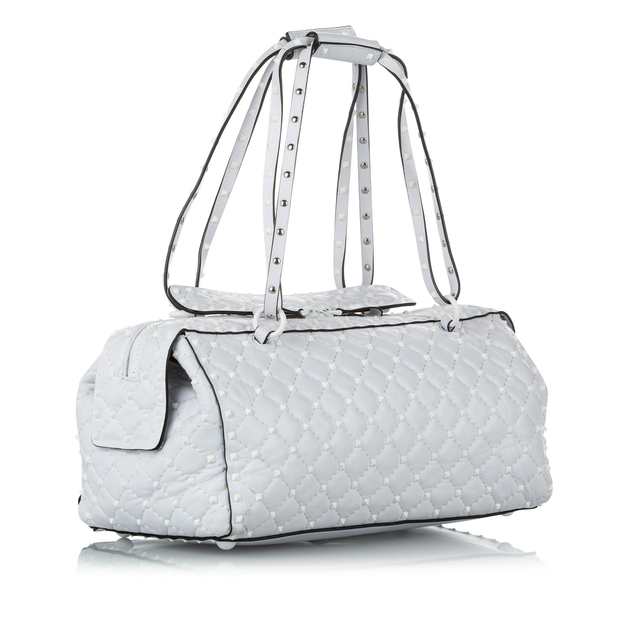 Valentino Free Rockstud Spike Leather Handbag