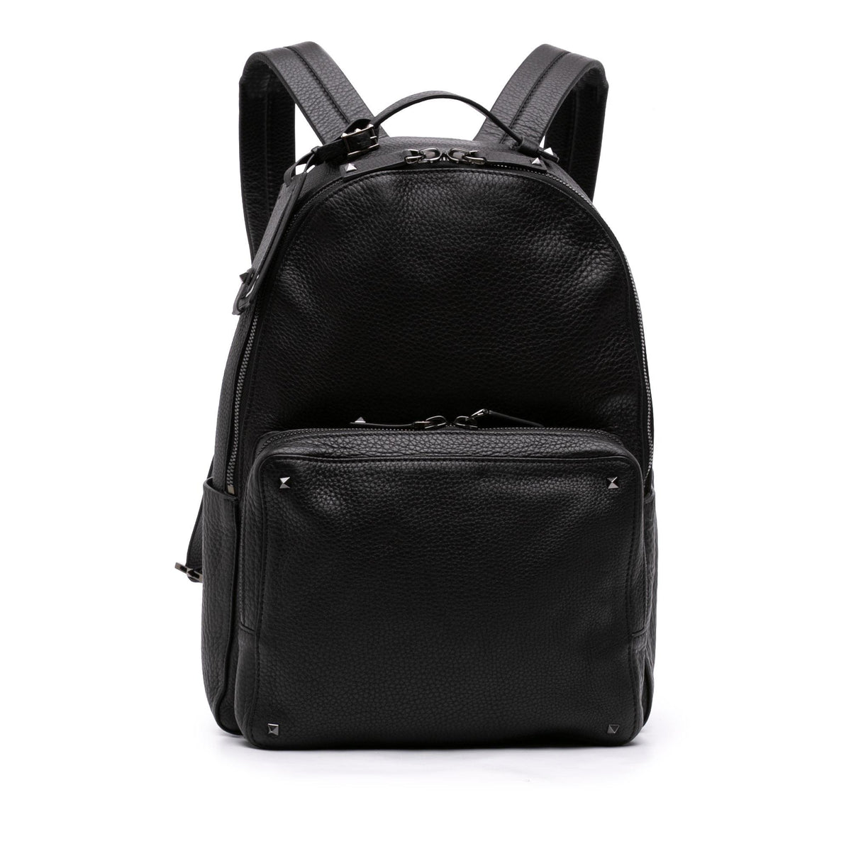 Valentino Grained Calfskin Rockstud Backpack