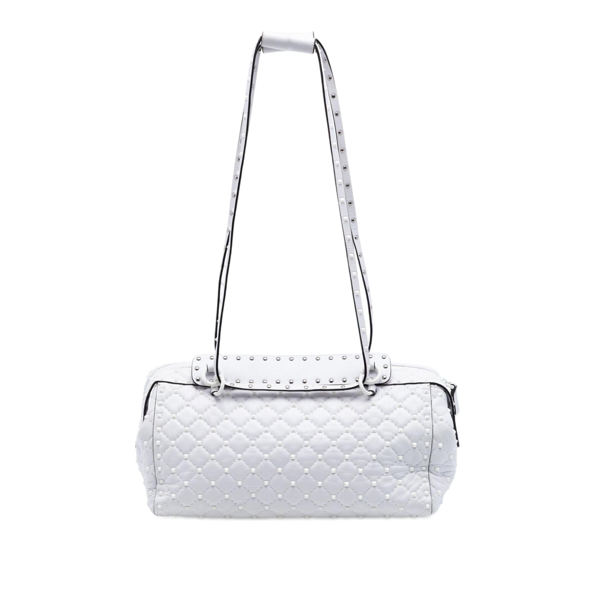 Valentino Lambskin Free Rockstud Spike Shoulder Bag