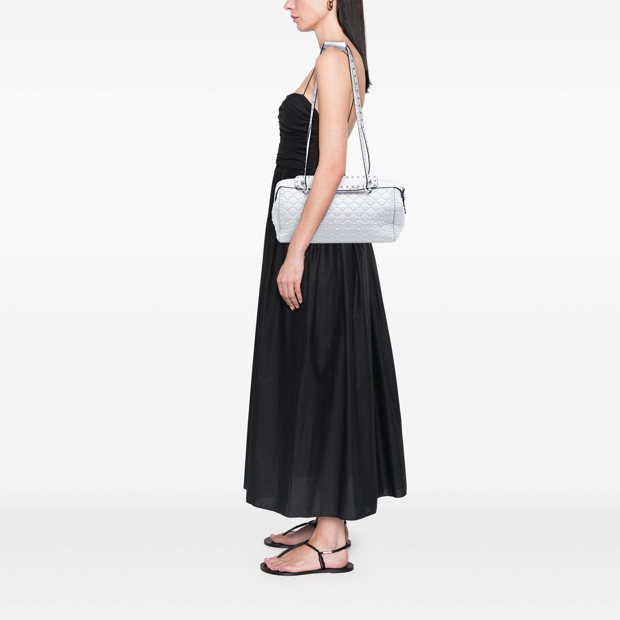 Valentino Lambskin Free Rockstud Spike Shoulder Bag