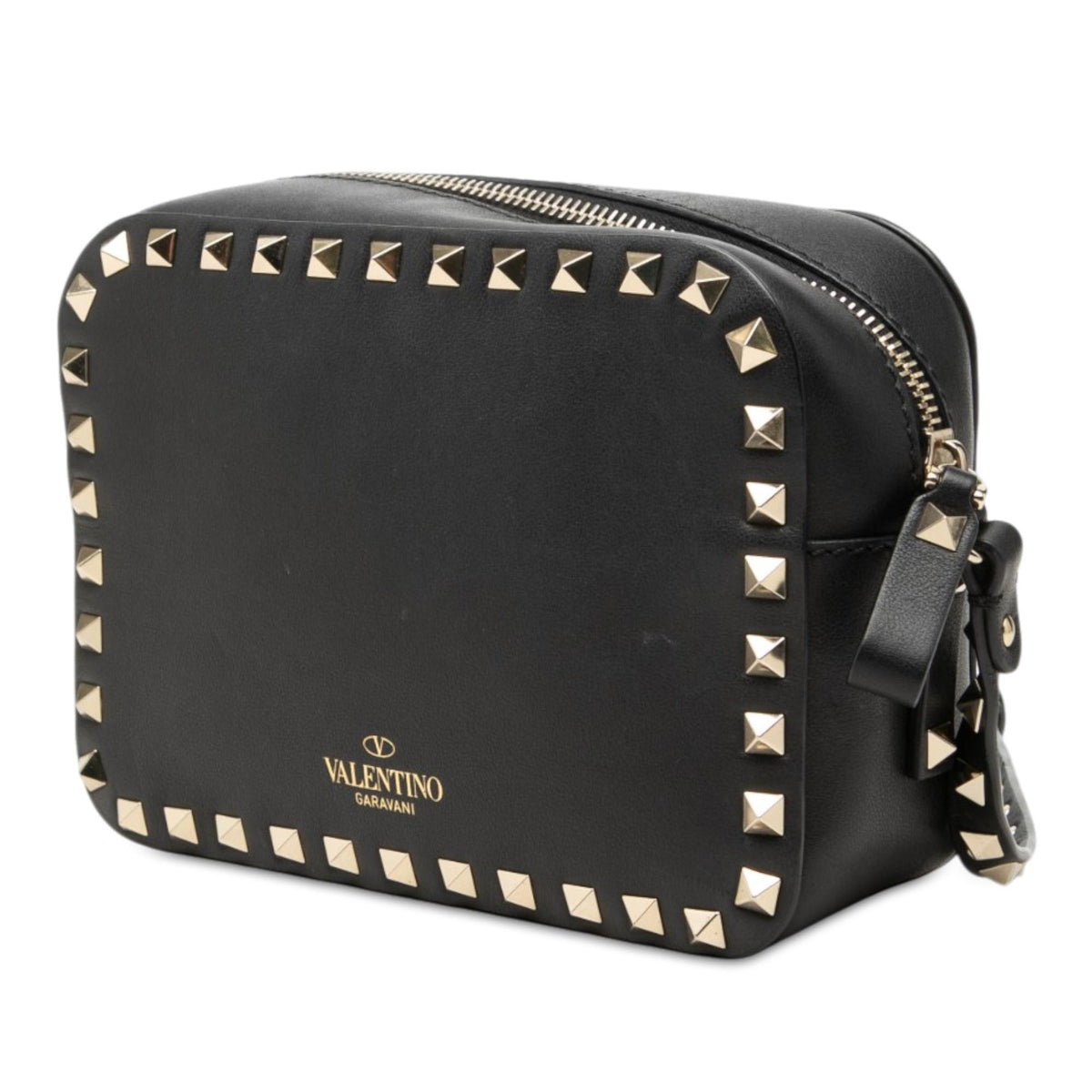 Valentino Leather Rockstud Camera Bag