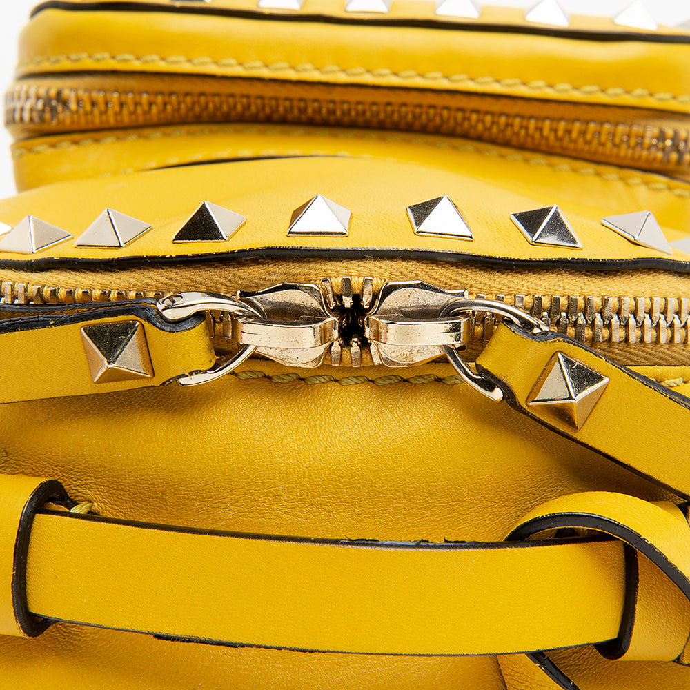 Valentino Leather Rockstud Mini Backpack (SHF-12265)