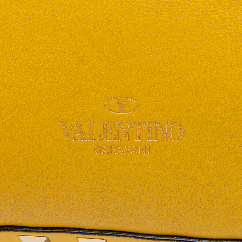 Valentino Leather Rockstud Mini Backpack (SHF-12265)
