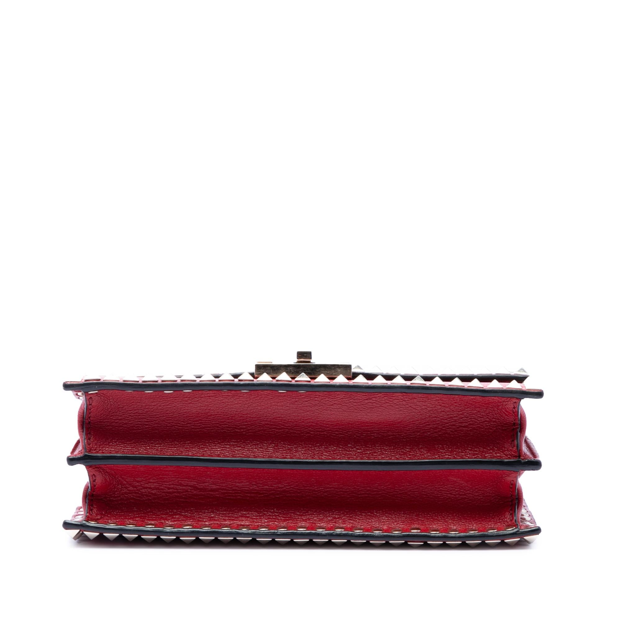 Valentino Leather Rockstud No Limit Satchel