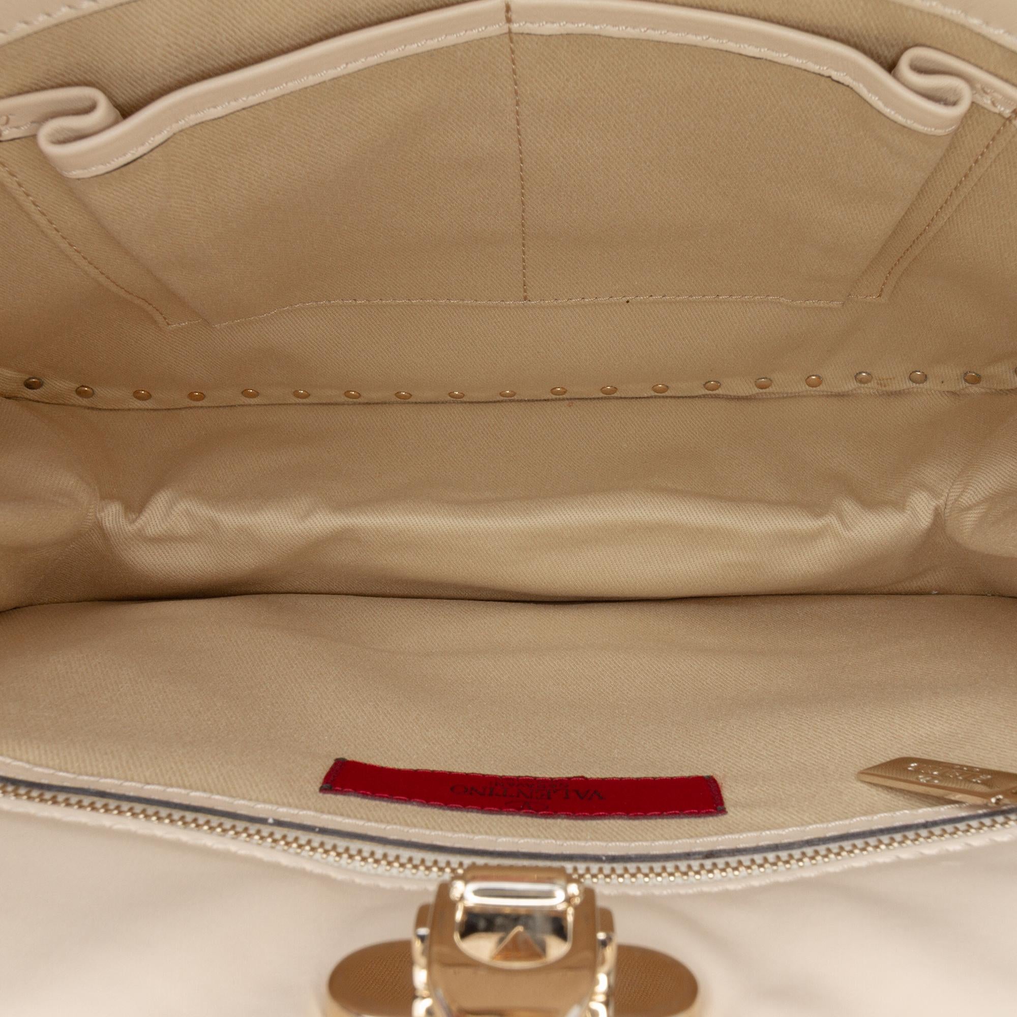 Valentino Leather Rockstud Shoulder Bag