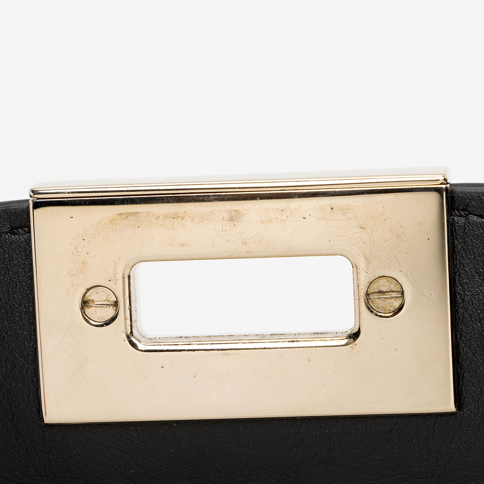 Valentino Leather Rockstud Small Tote (SHF-oEYL8h)