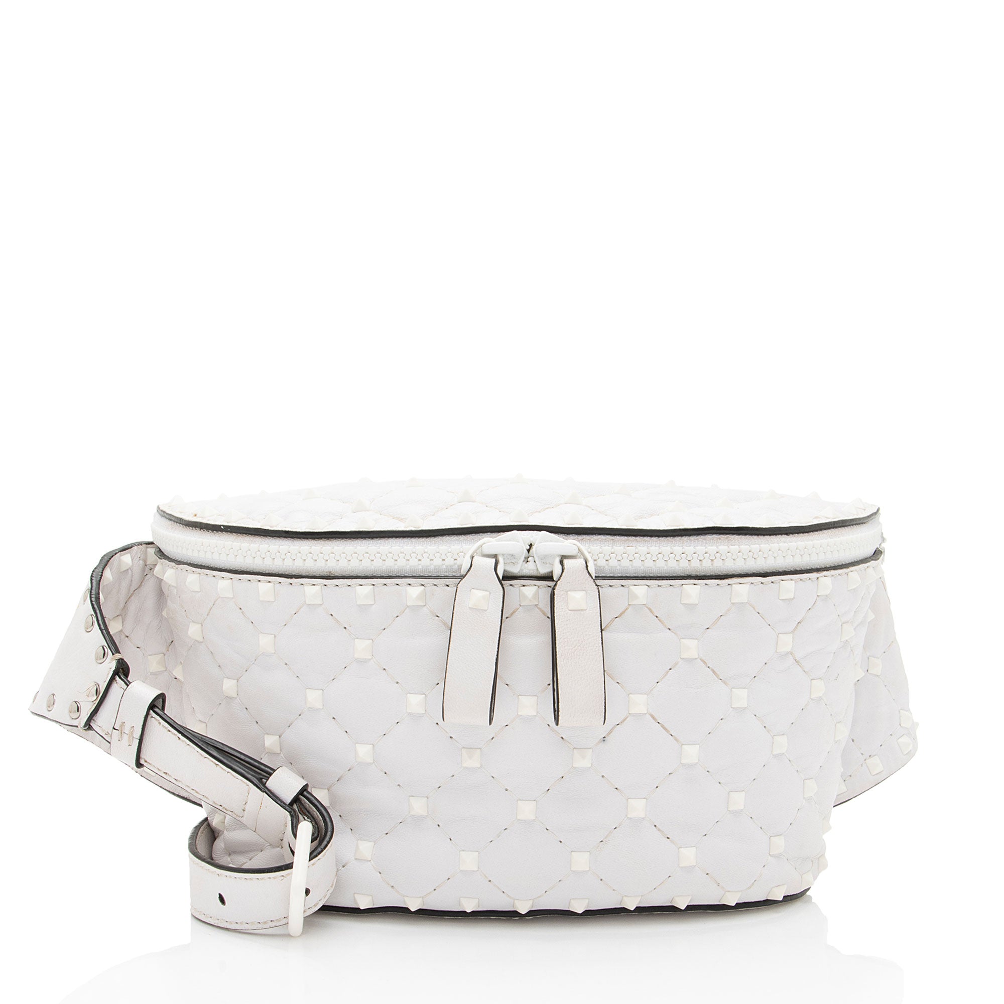 Valentino Leather Rockstud Spike Belt Bag - FINAL SALE