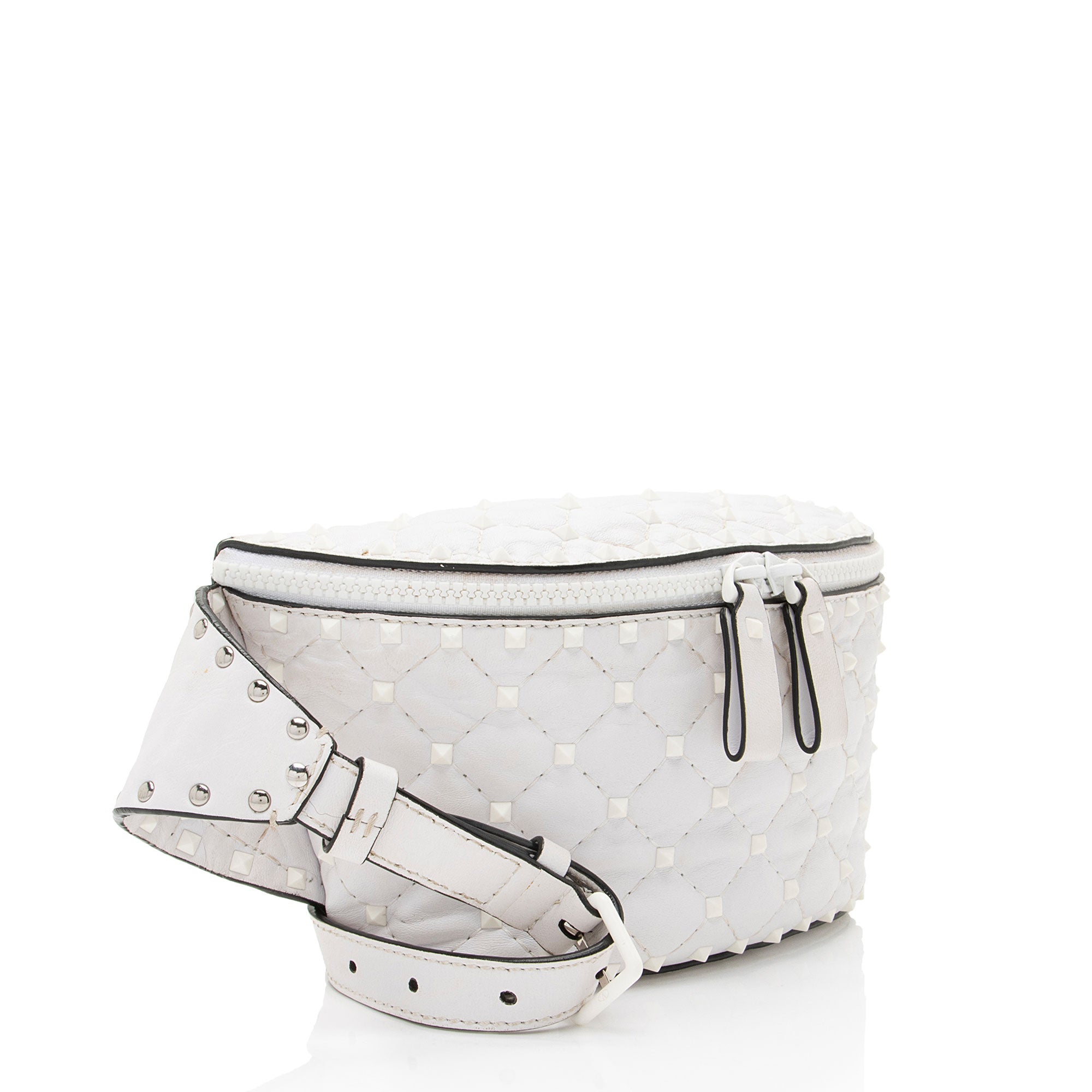 Valentino Leather Rockstud Spike Belt Bag - FINAL SALE