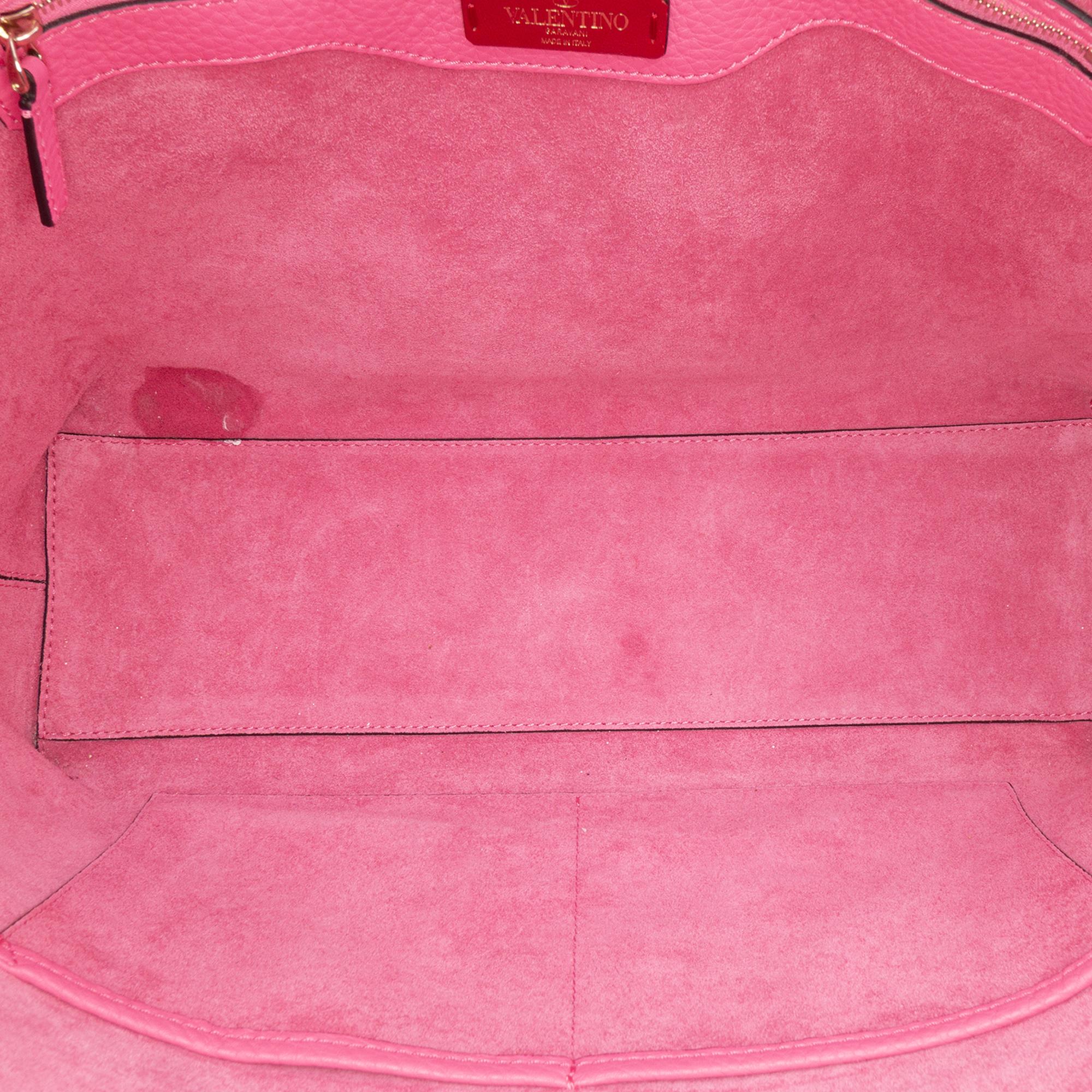 Valentino Leather Rockstud Tote