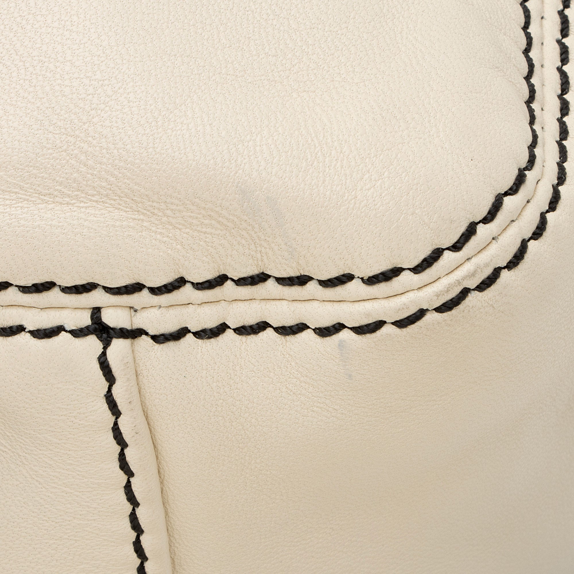 Valentino Leather Ruffle Satchel (SHF-FhNS97)