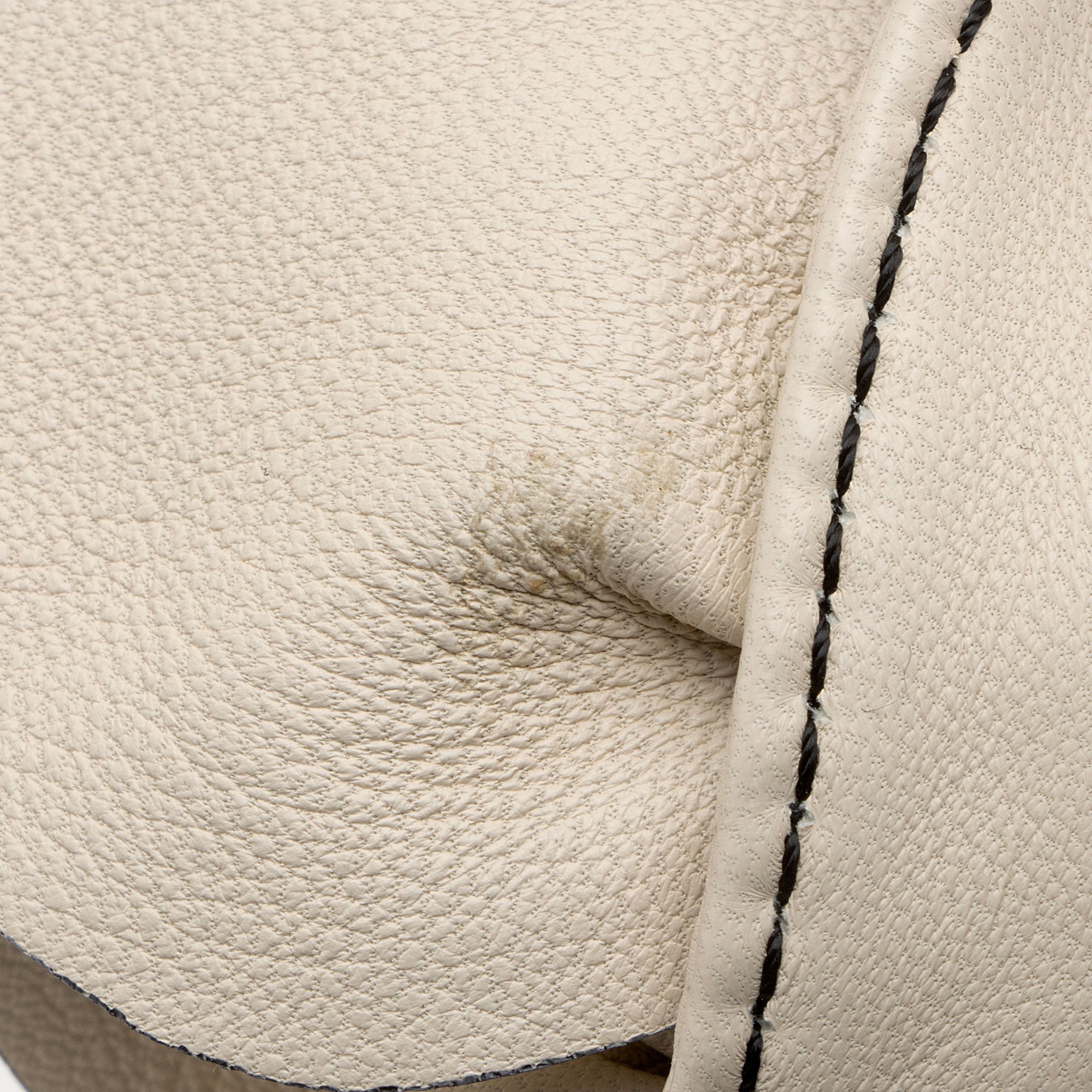 Valentino Leather Ruffle Satchel (SHF-FhNS97)
