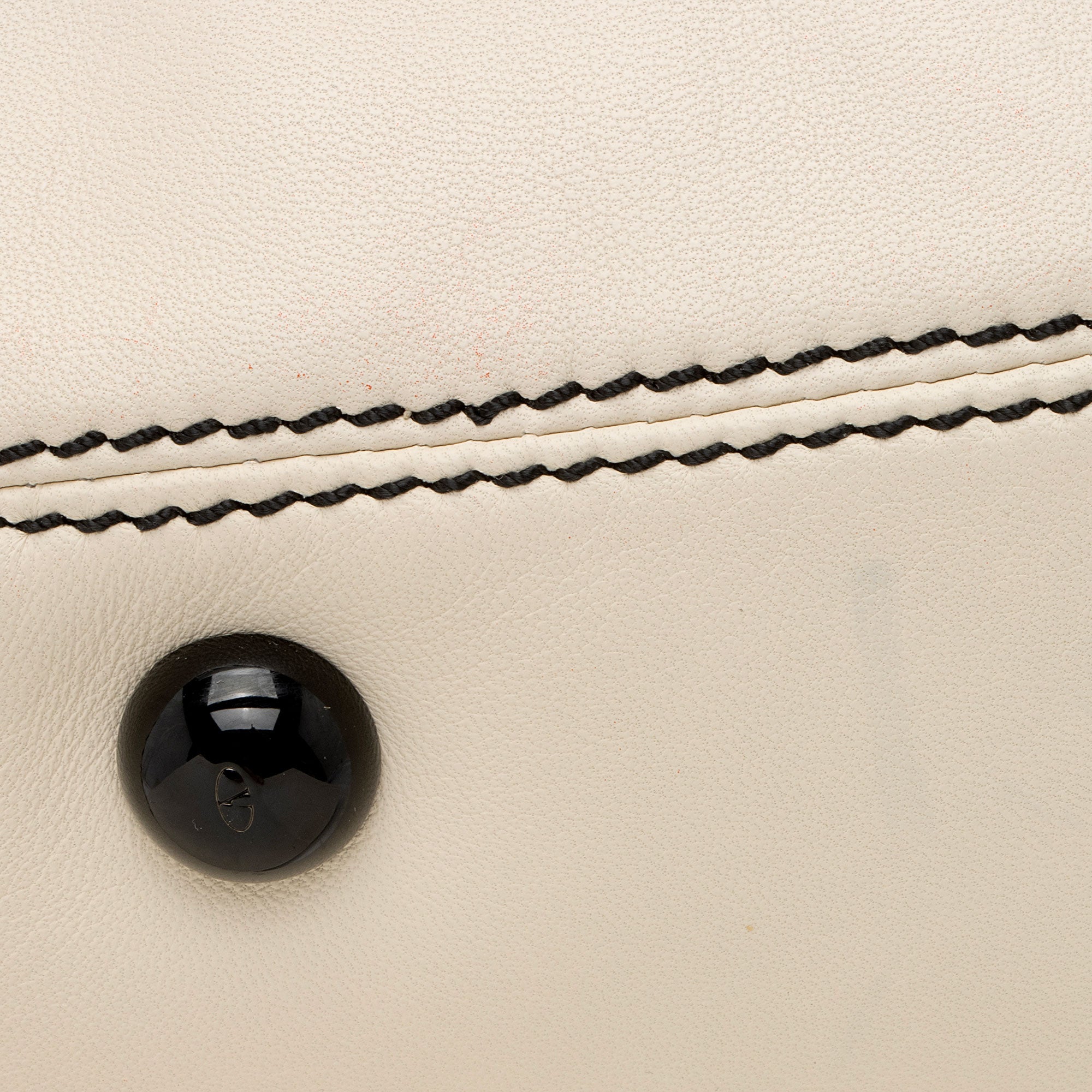 Valentino Leather Ruffle Satchel (SHF-FhNS97)