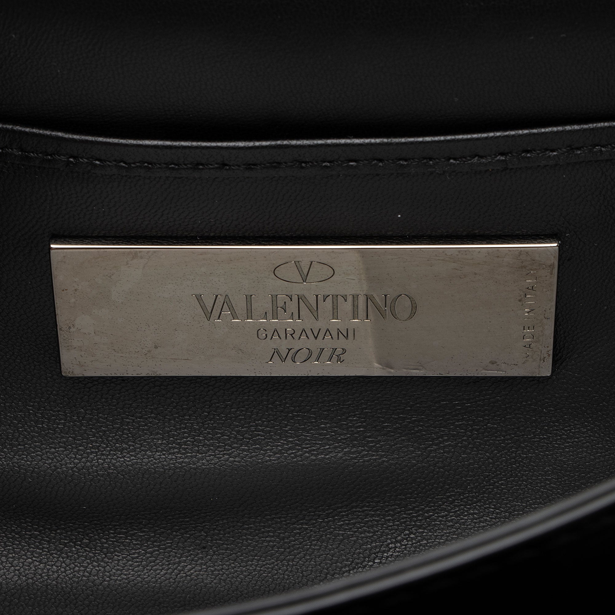 Valentino Leather Studded Va Va Voom Shoulder Bag