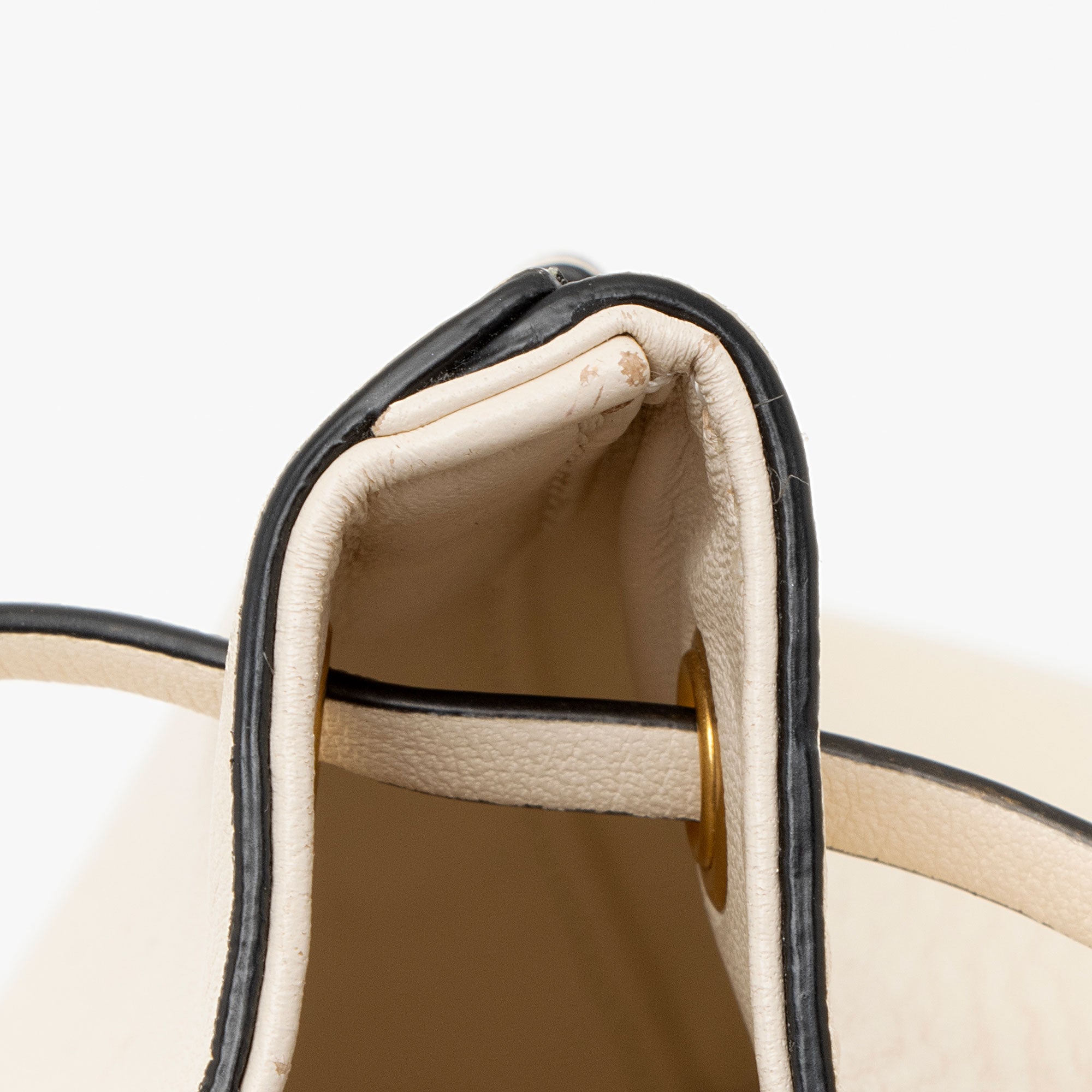 Valentino Leather VLogo Chain Mini Bucket Bag