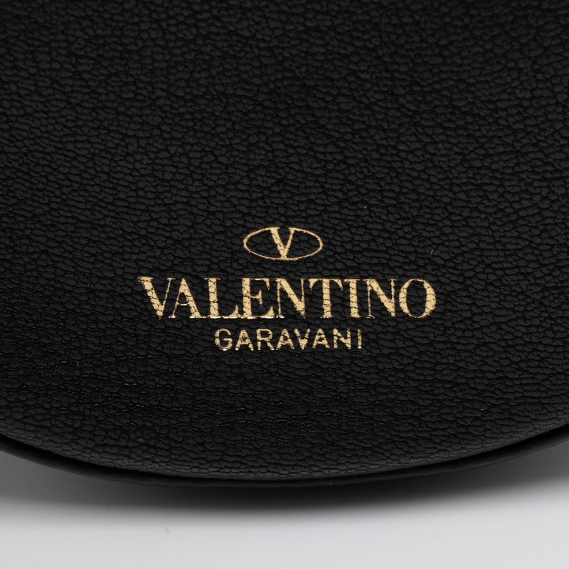 Valentino Leather Vring Saddle Bag (SHF-oD4rov)