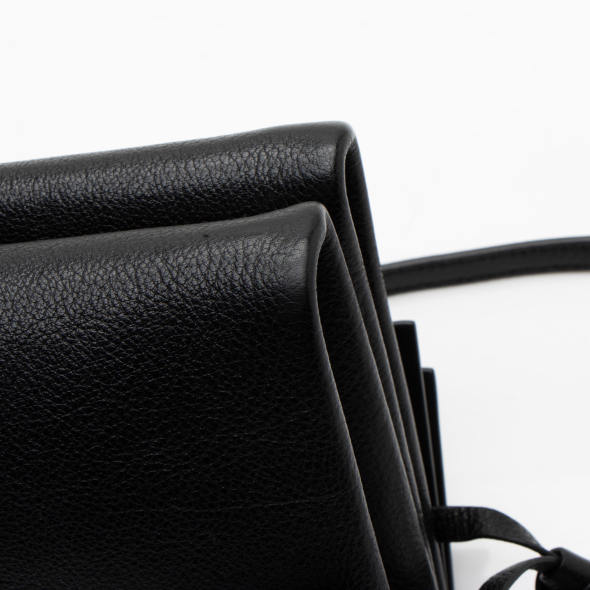 Valentino Leather Vring Shoulder Bag