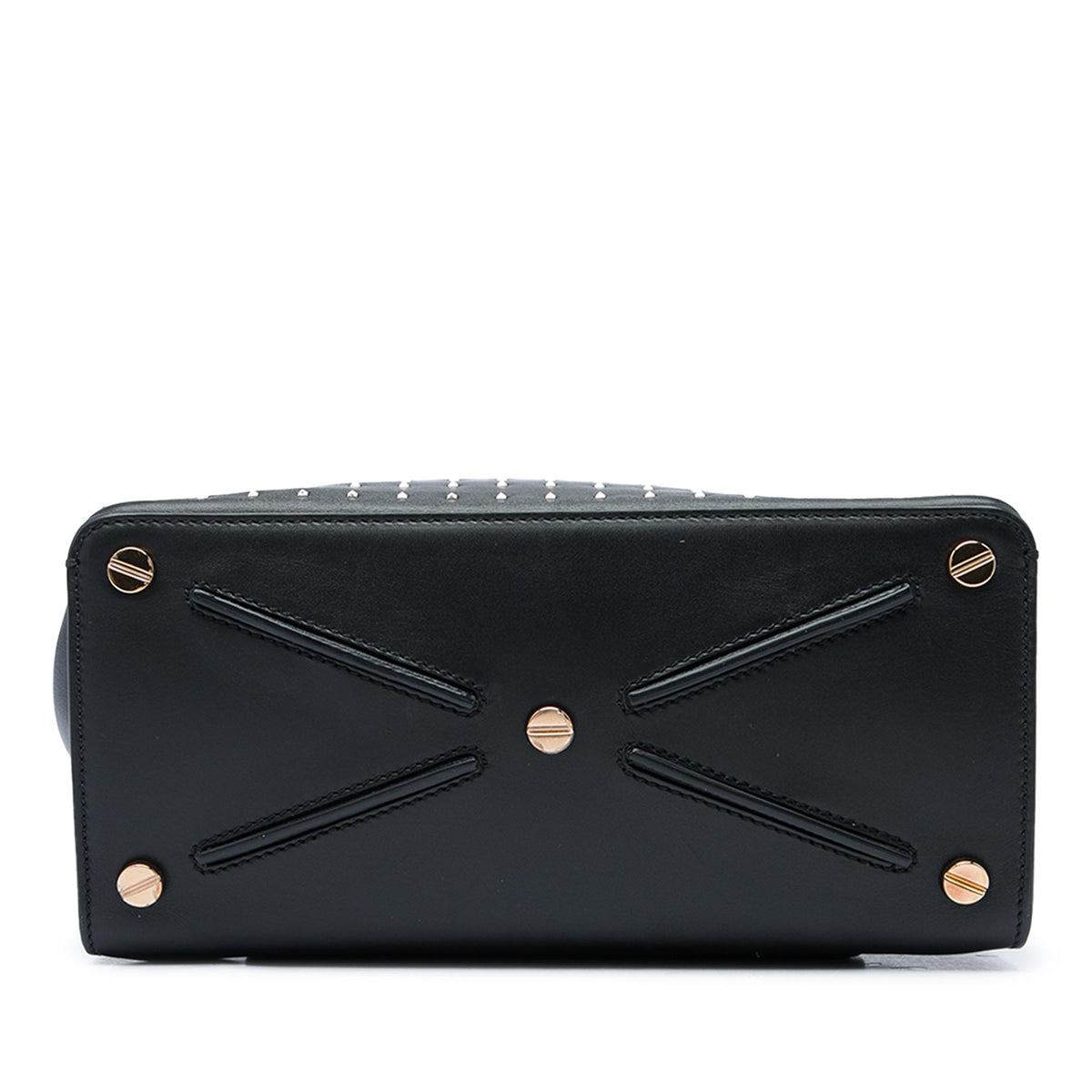 Valentino Medium Calfskin Rockstud Joylock Satchel